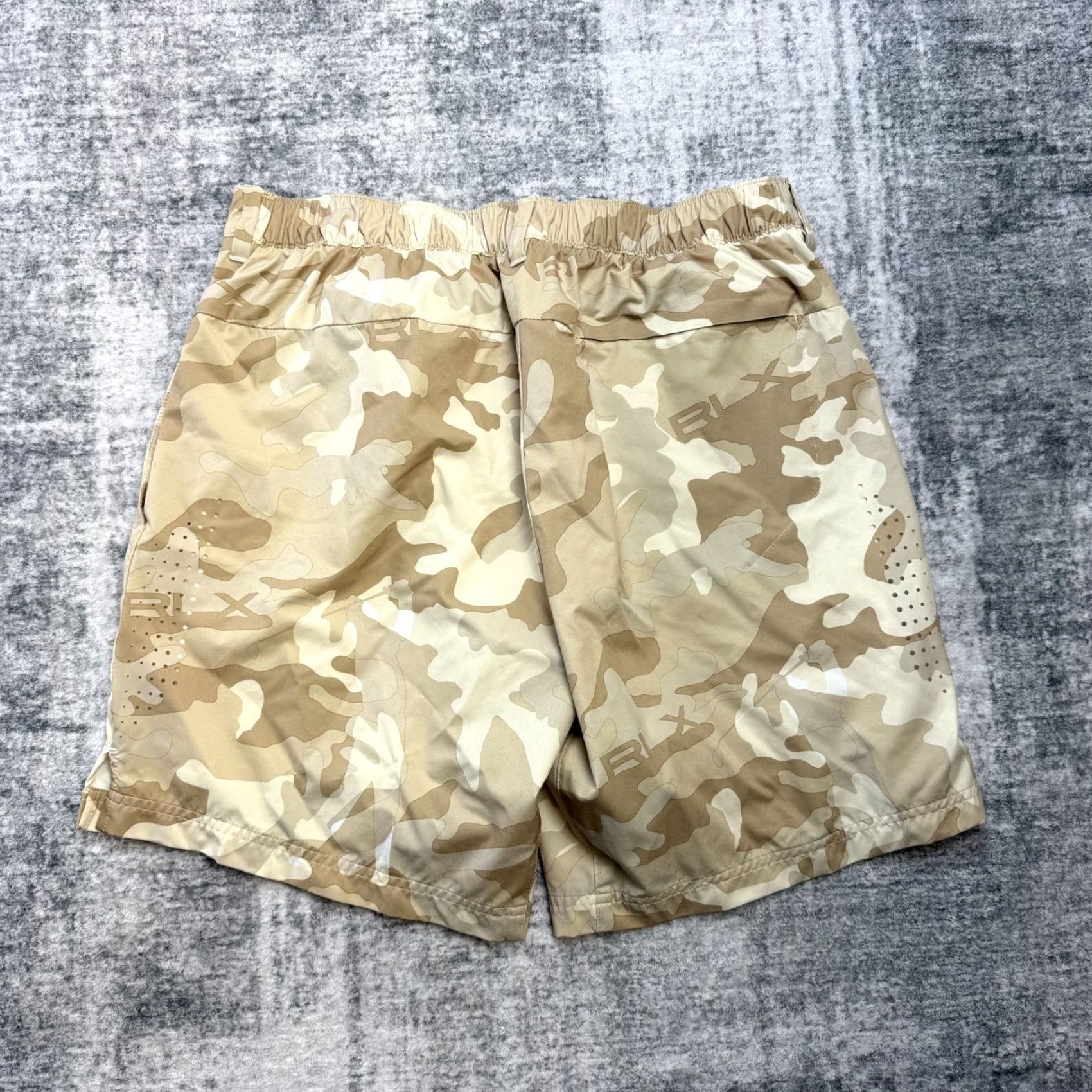 RLX Ralph Lauren RLX Ralph Lauren Short Mens Medium Beige Camo Golfer Athletic Golf Shorts Size US 31 - 6 Thumbnail