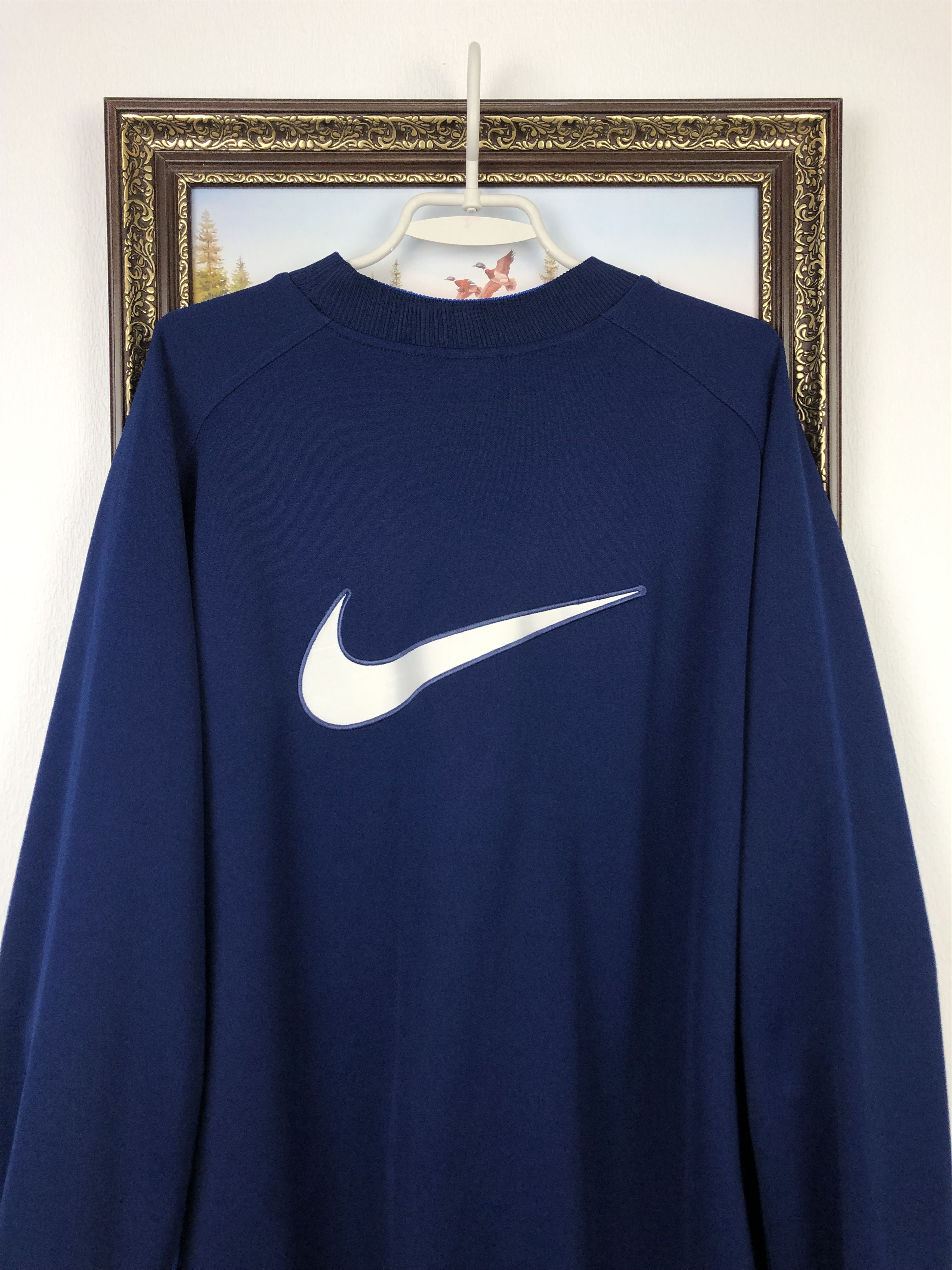 Nike Vintage Nike Glasgow Rangers Football Sweatshirt Jacket Size US XL / EU 56 / 4 - 12 Thumbnail