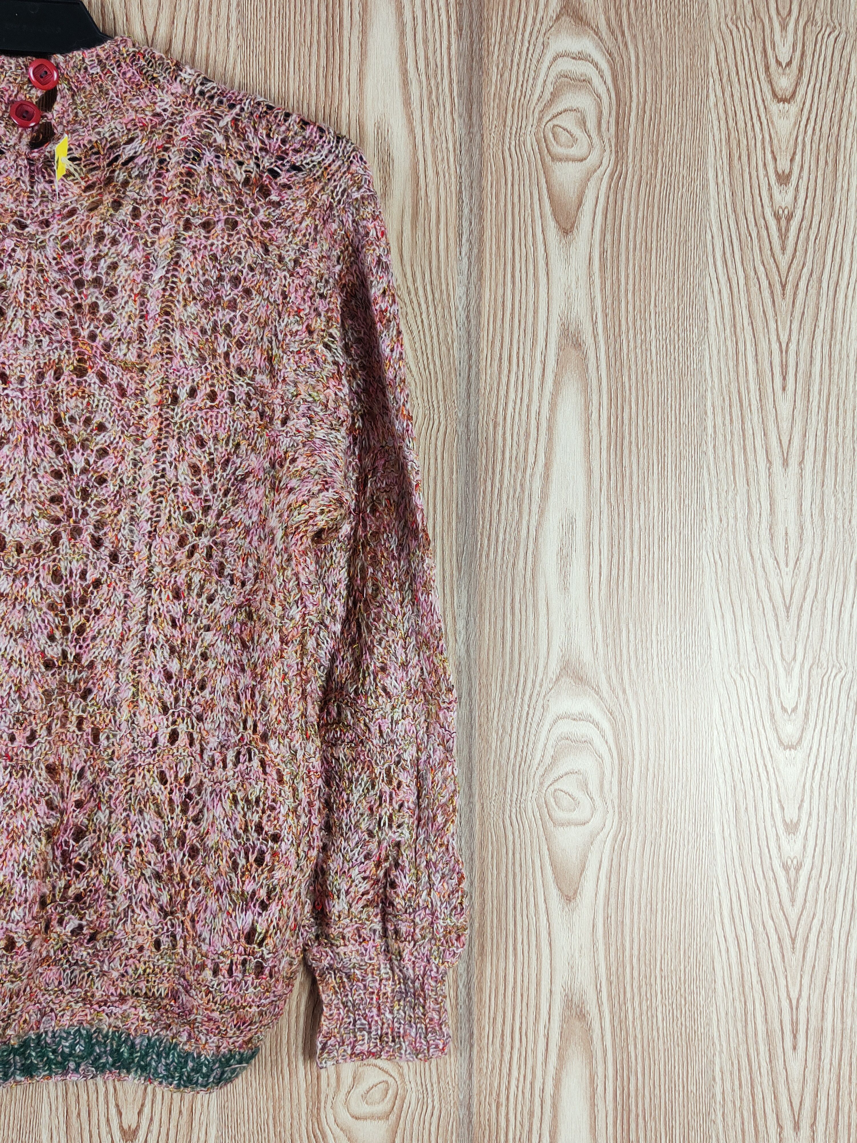 Japanese Brand Japanese Brand Mix Color Knitwear Sweatshirts #W053 Size M / US 6-8 / IT 42-44 - 9 Thumbnail