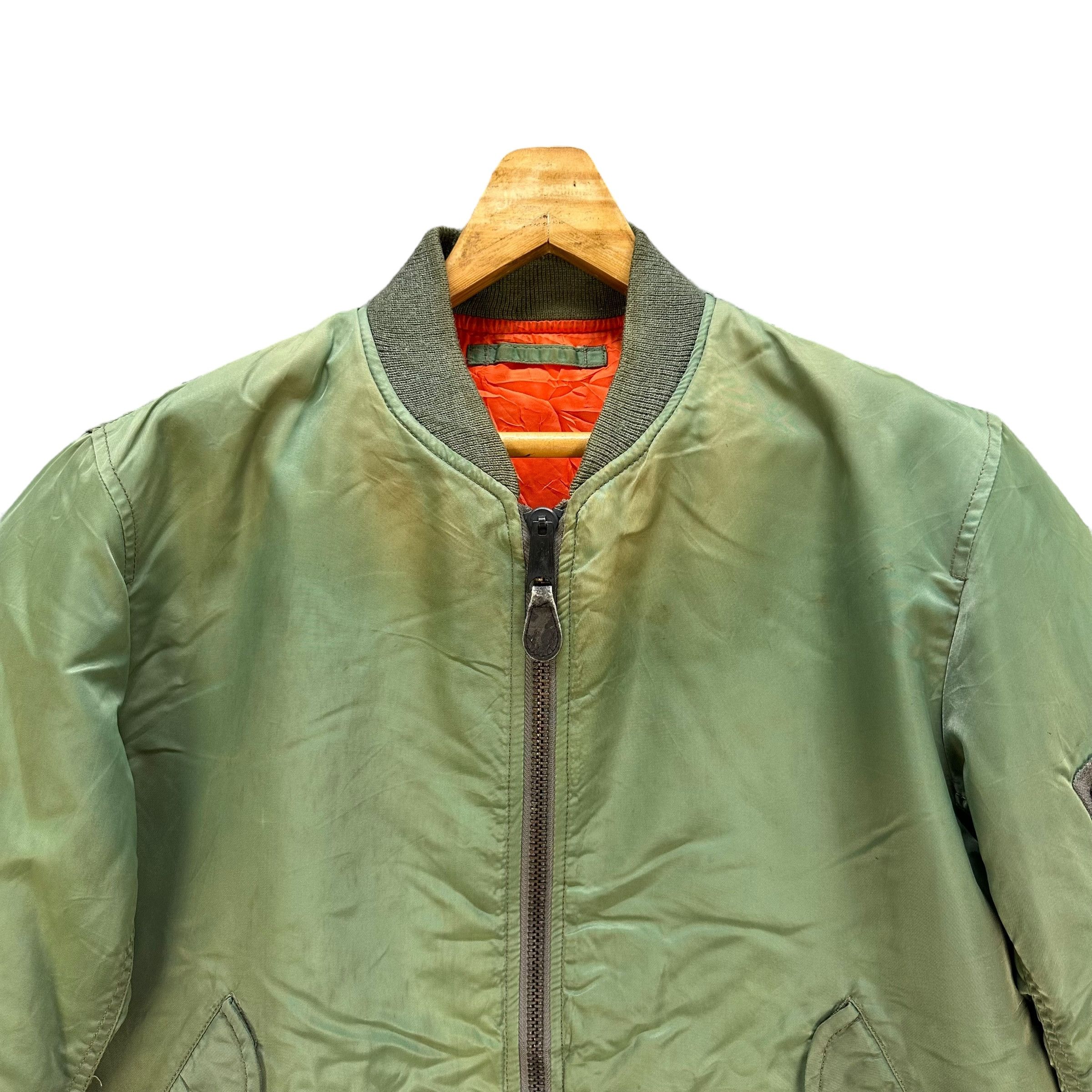 Avirex AVIREX Ma1 Faded Green USAF Flight Jacket #A53-1236 Size US XXL / EU 58 / 5 - 2 Thumbnail