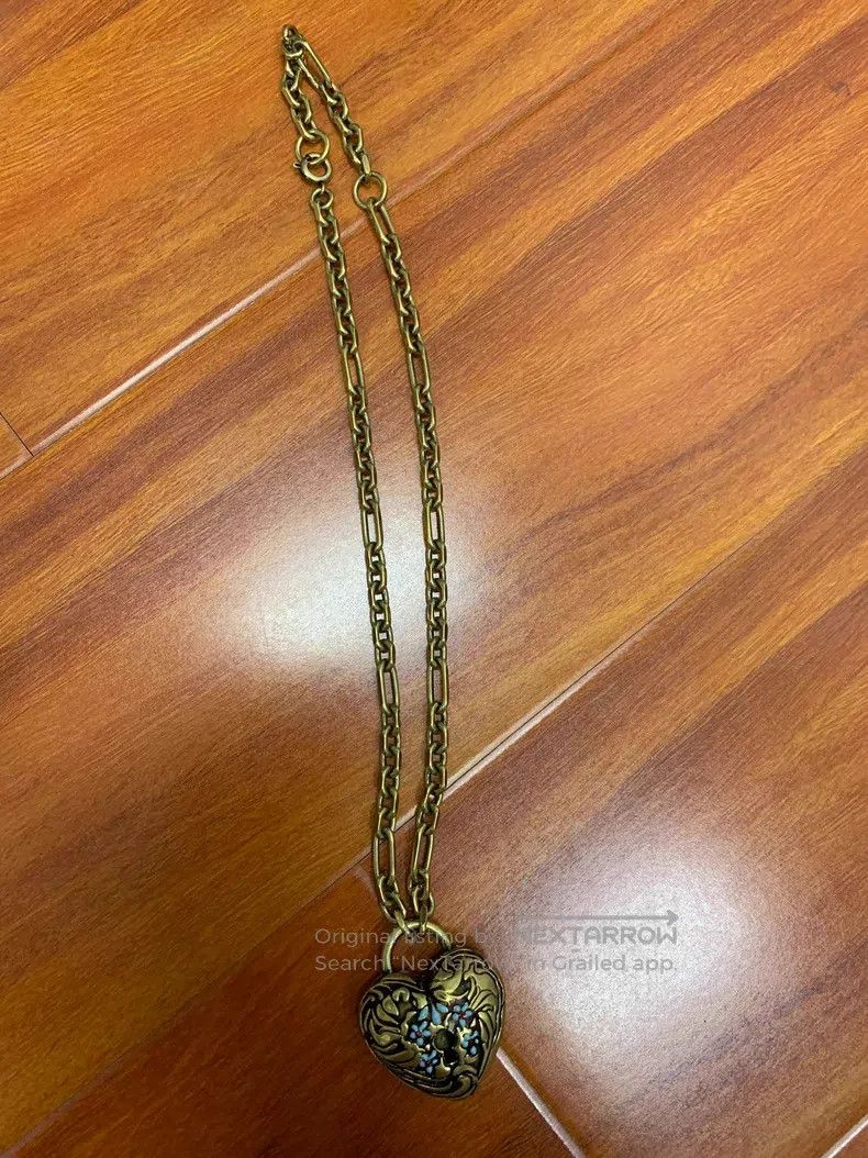 Acne Studios Acne Studios Heart Necklace Size ONE SIZE - 1 Thumbnail