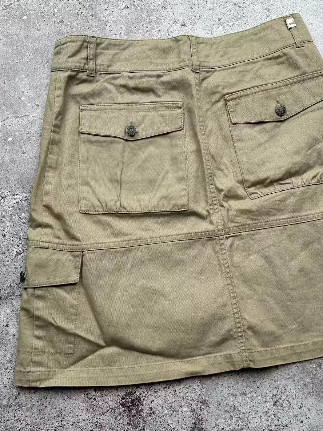 Vintage Vintage Amazing Detachable Pocket Skirt C83(V202) Size 27" / US 4 / IT 40 - 7 Thumbnail
