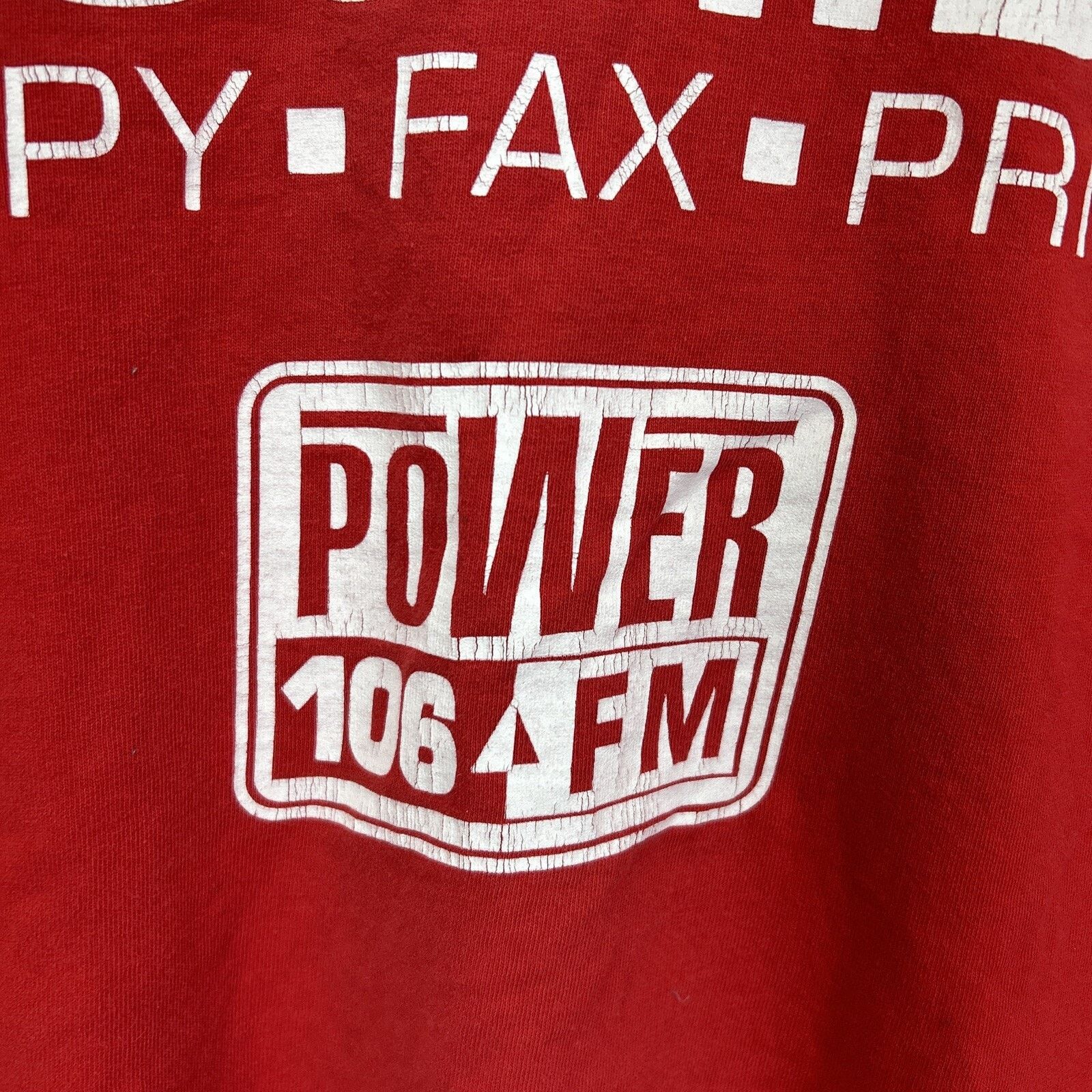 Fruit Of The Loom MLB Anaheim Angels Baseball Power 106 Toshiba T-Shirt XL Size US XL / EU 56 / 4 - 6 Thumbnail