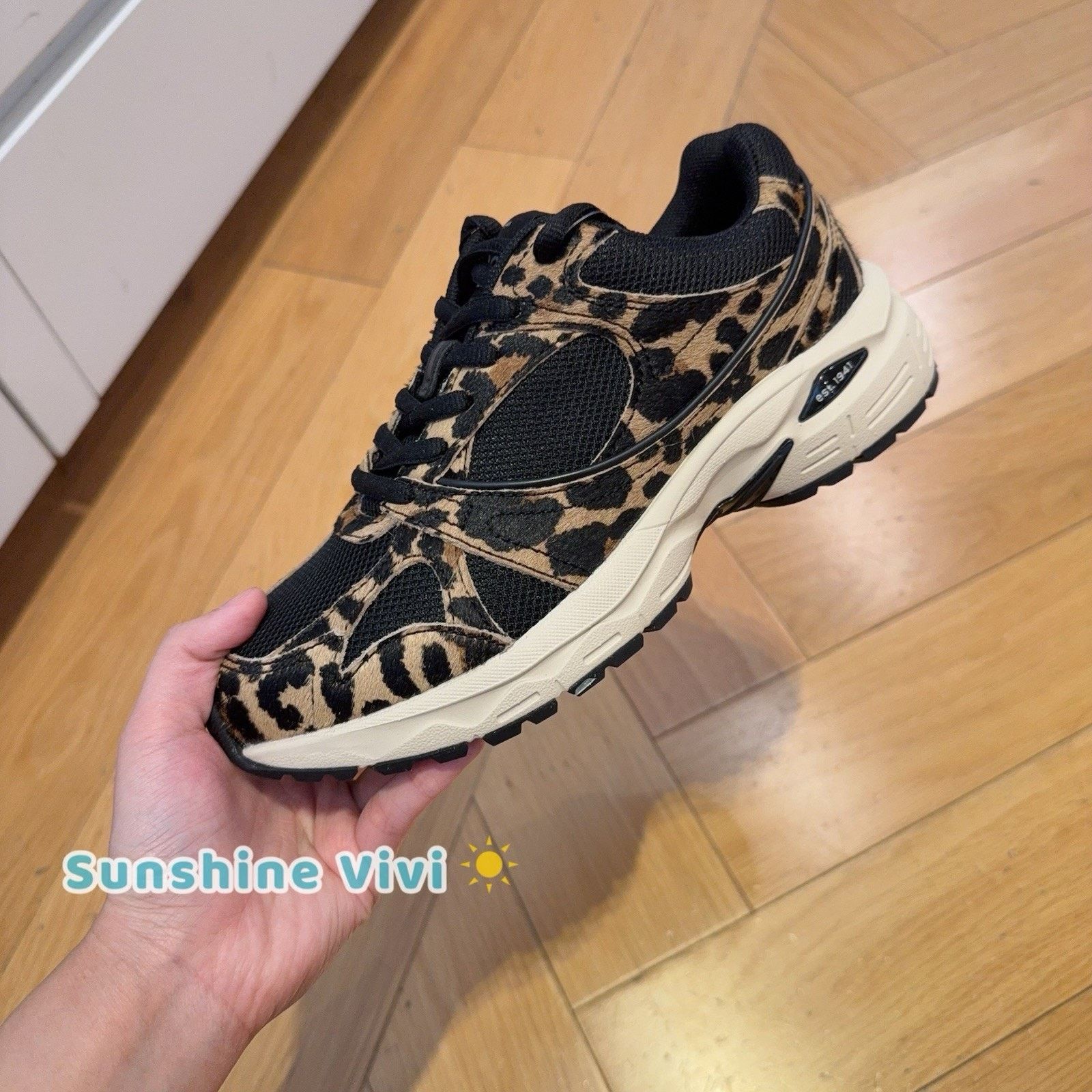 Coach NEW Coach woman's Sport Sneaker Leopard CCI52 Black US 8 Size US 8 / IT 38 - 1 Thumbnail