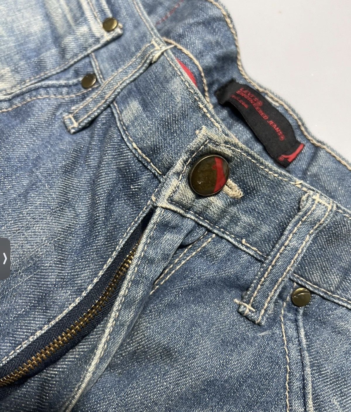 Levi's Vintage Levi’s engineer jeans denim Size US 32 / EU 48 - 4 Thumbnail