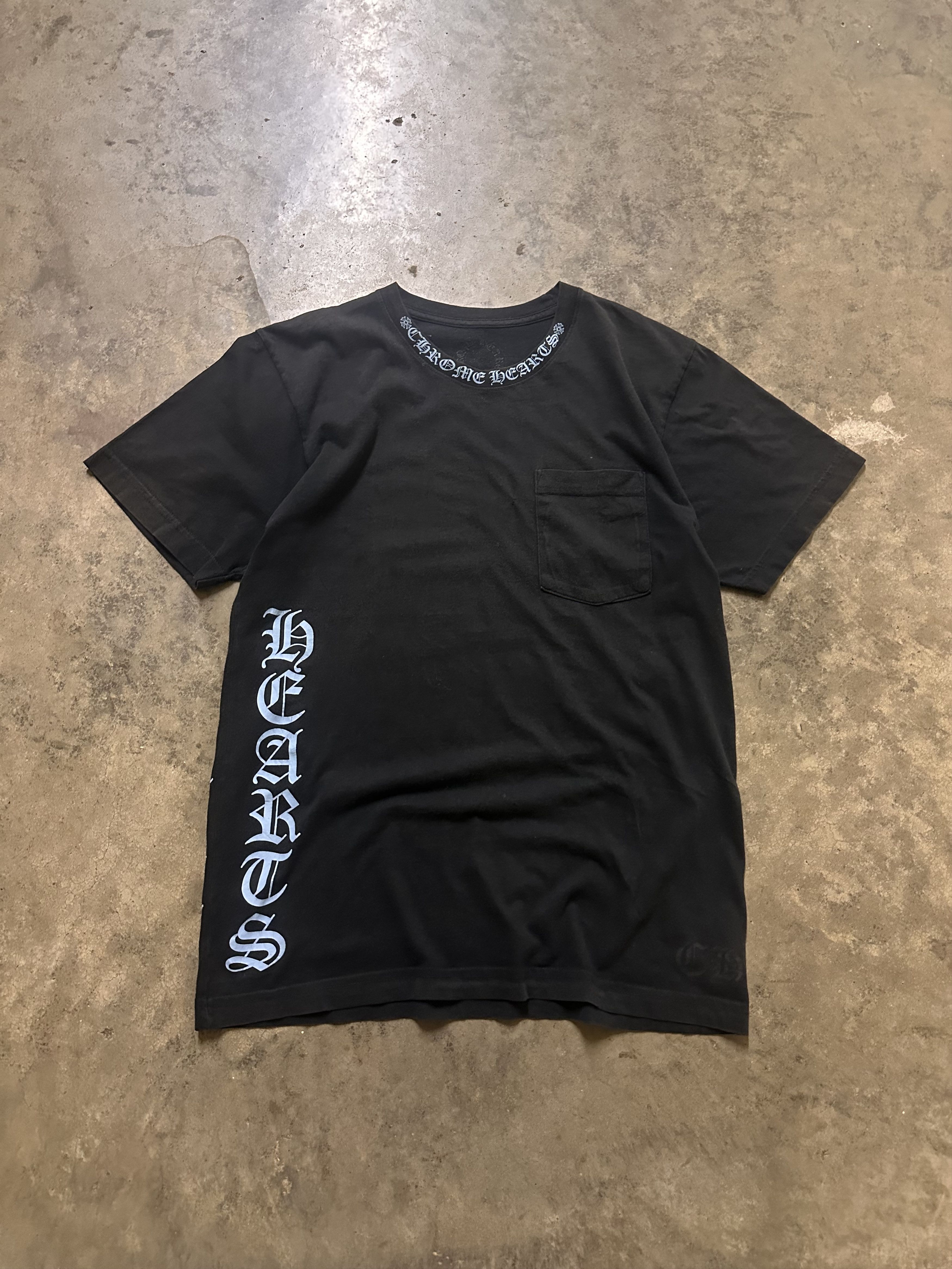 Chrome Hearts Collar Script Logo Tee