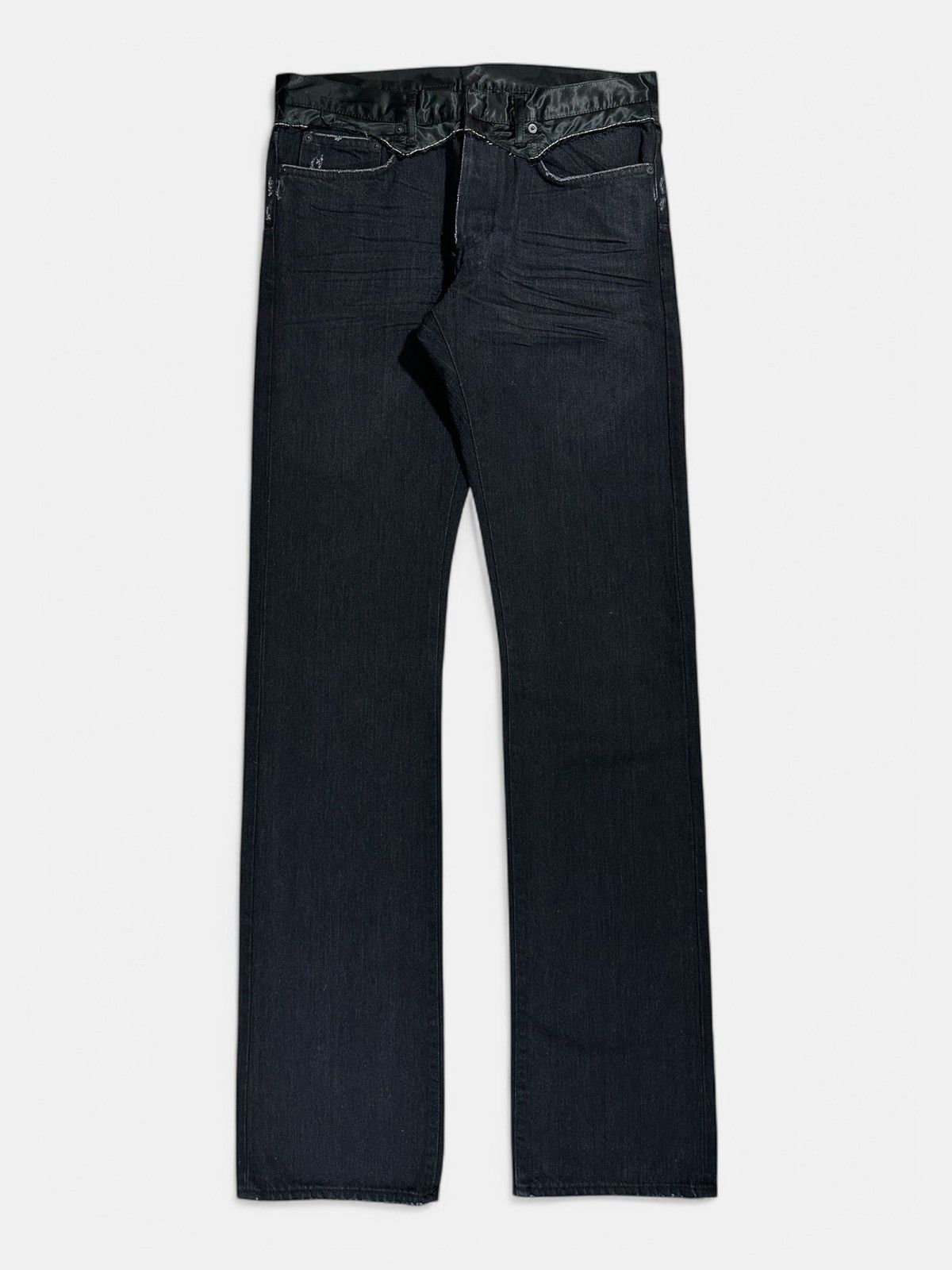 Dior × Hedi Slimane Dior Homme - AW06 Cummerbund Denim | Grailed