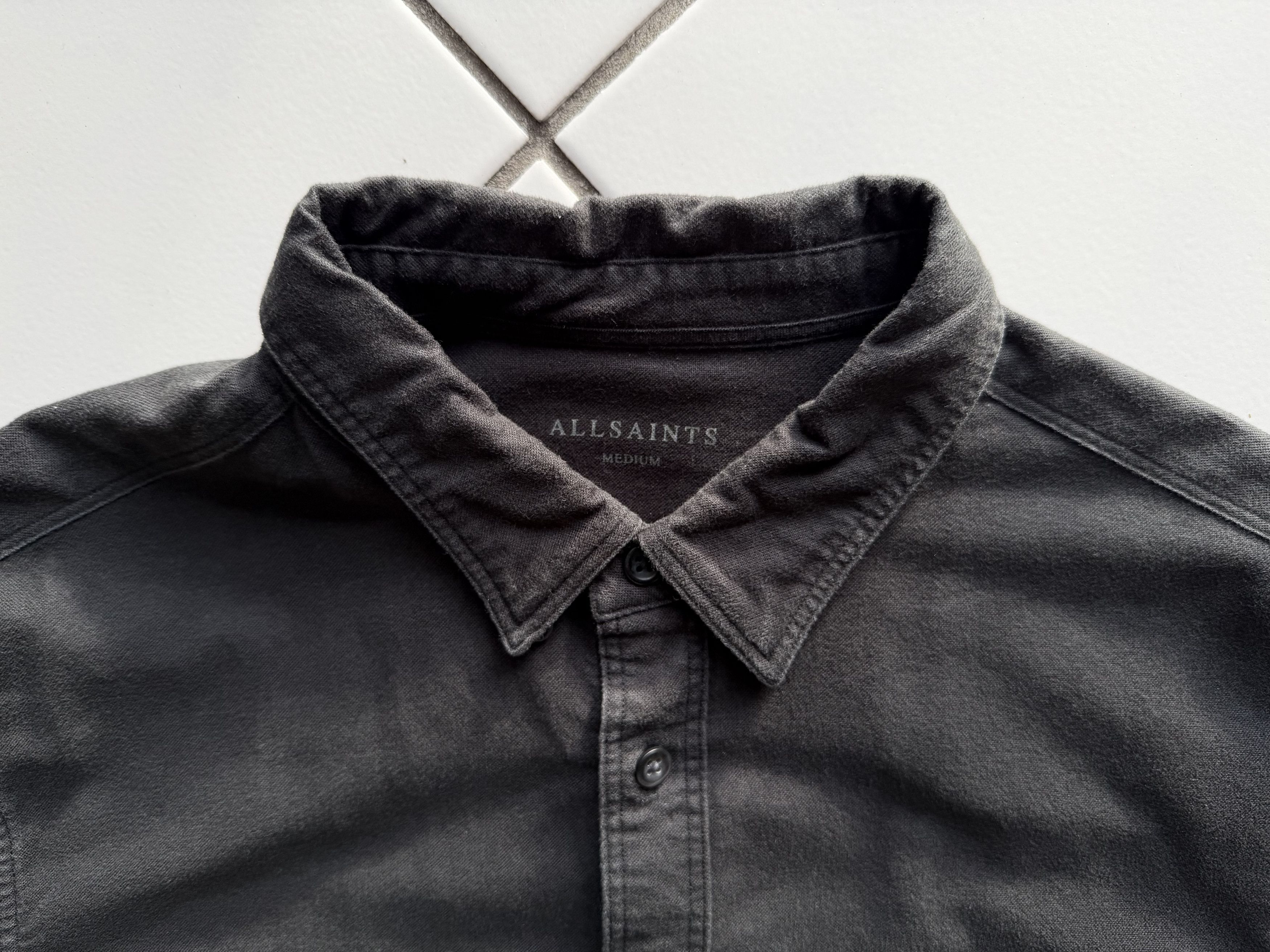 Allsaints All Saints classic black LS shirt Size US M / EU 48-50 / 2 - 5 Thumbnail