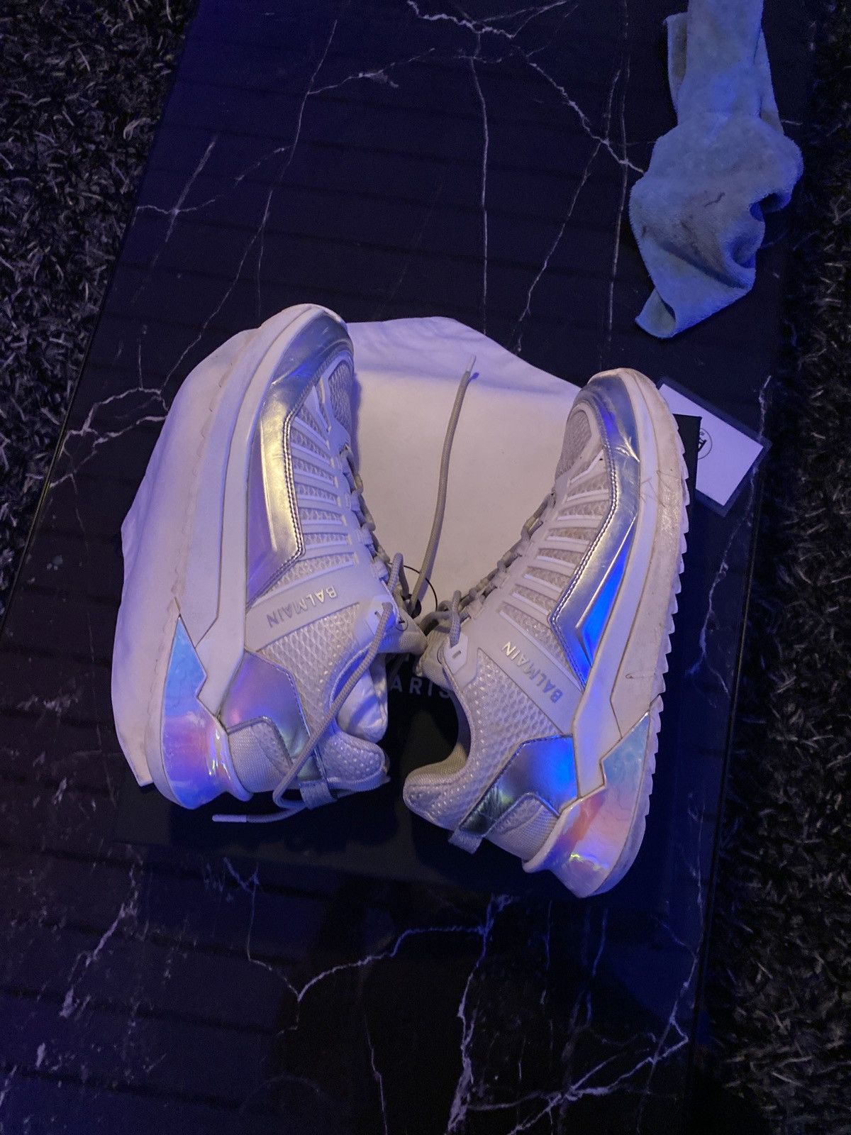 Balmain Balmain sneakers “Used” Size US 11 / EU 44 - 17 Thumbnail