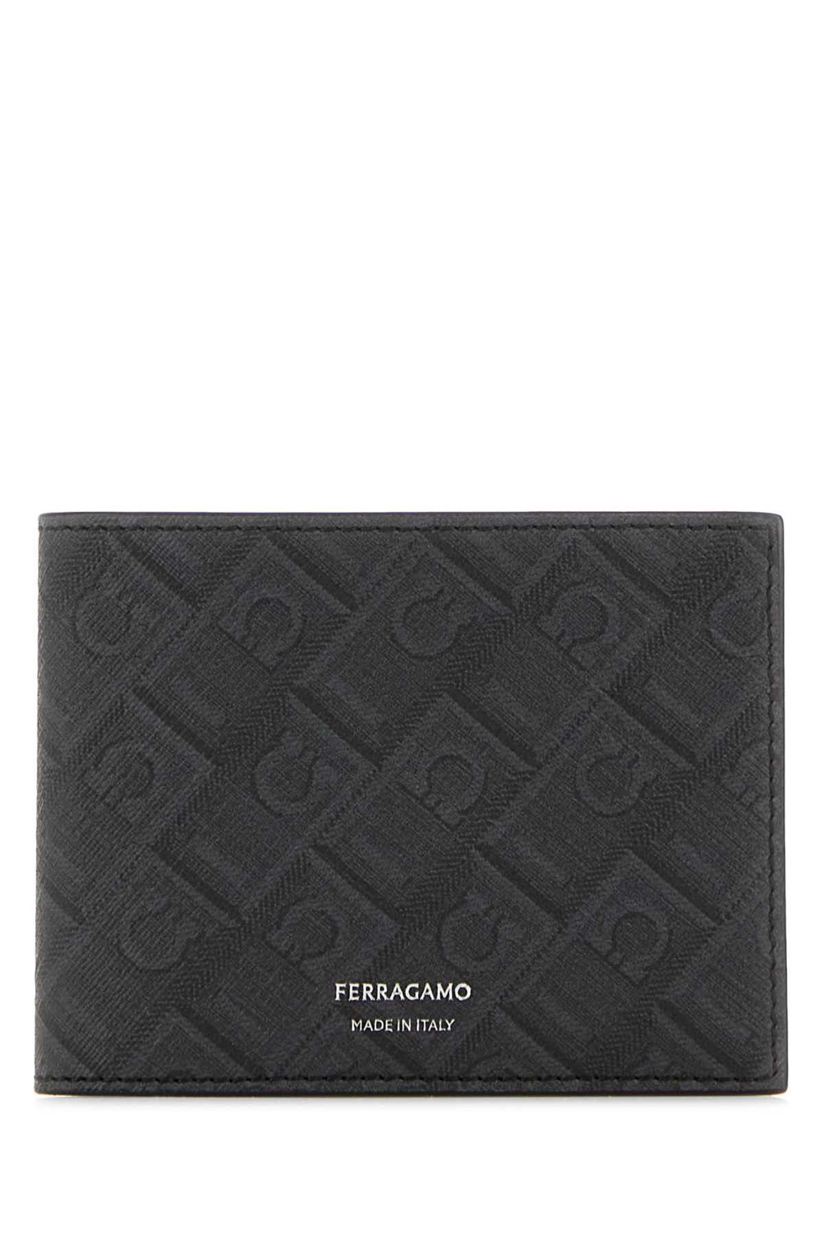 Salvatore Ferragamo Printed Canvas Wallet Size ONE SIZE - 1 Thumbnail