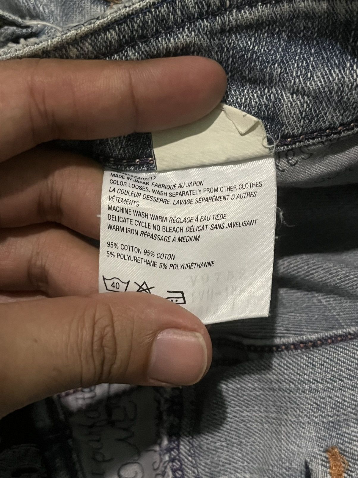 Edwin × Japanese Brand Vintage Japanese Brand Edwin Venus Blue Washed Flare Jeans Size 28" / US 6 / IT 42 - 19 Thumbnail
