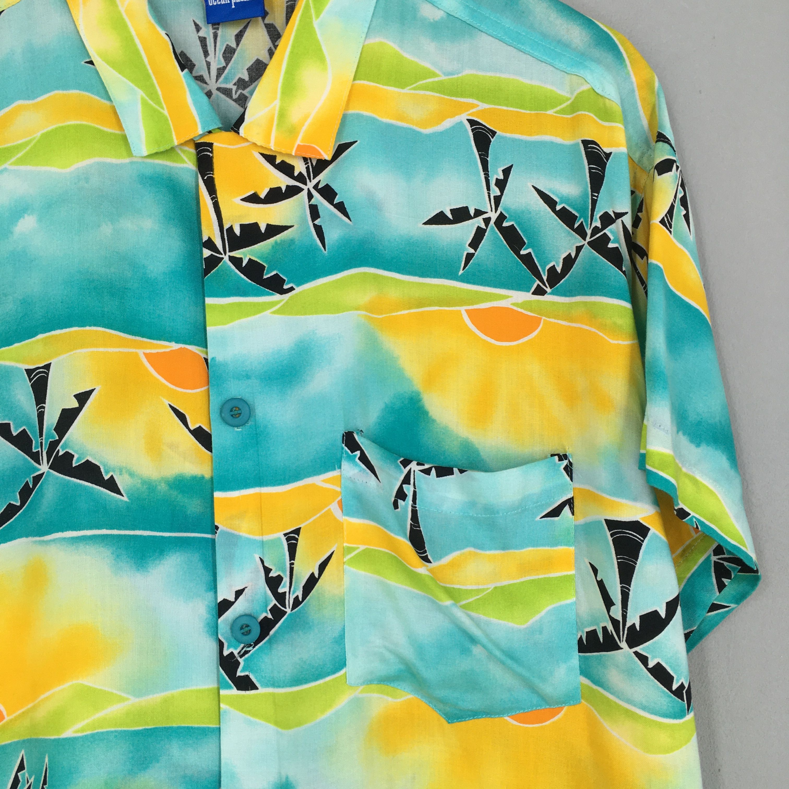 Ocean Pacific Vintage Ocean Pacific Surfing Hawaiian Shirt Large Size US L / EU 52-54 / 3 - 4 Thumbnail