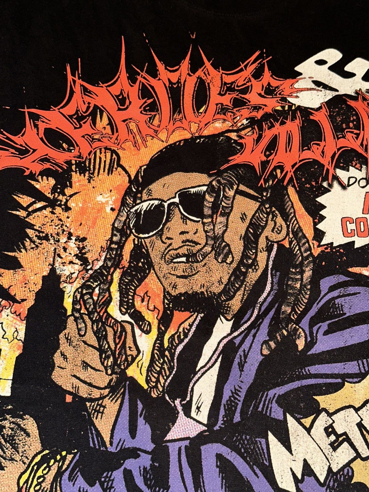 Metro Boomin × Rap Tees Metro Boomin All Star Cast Trap Rapper Comic Book Heroes Tee Size US XL / EU 56 / 4 - 3 Thumbnail