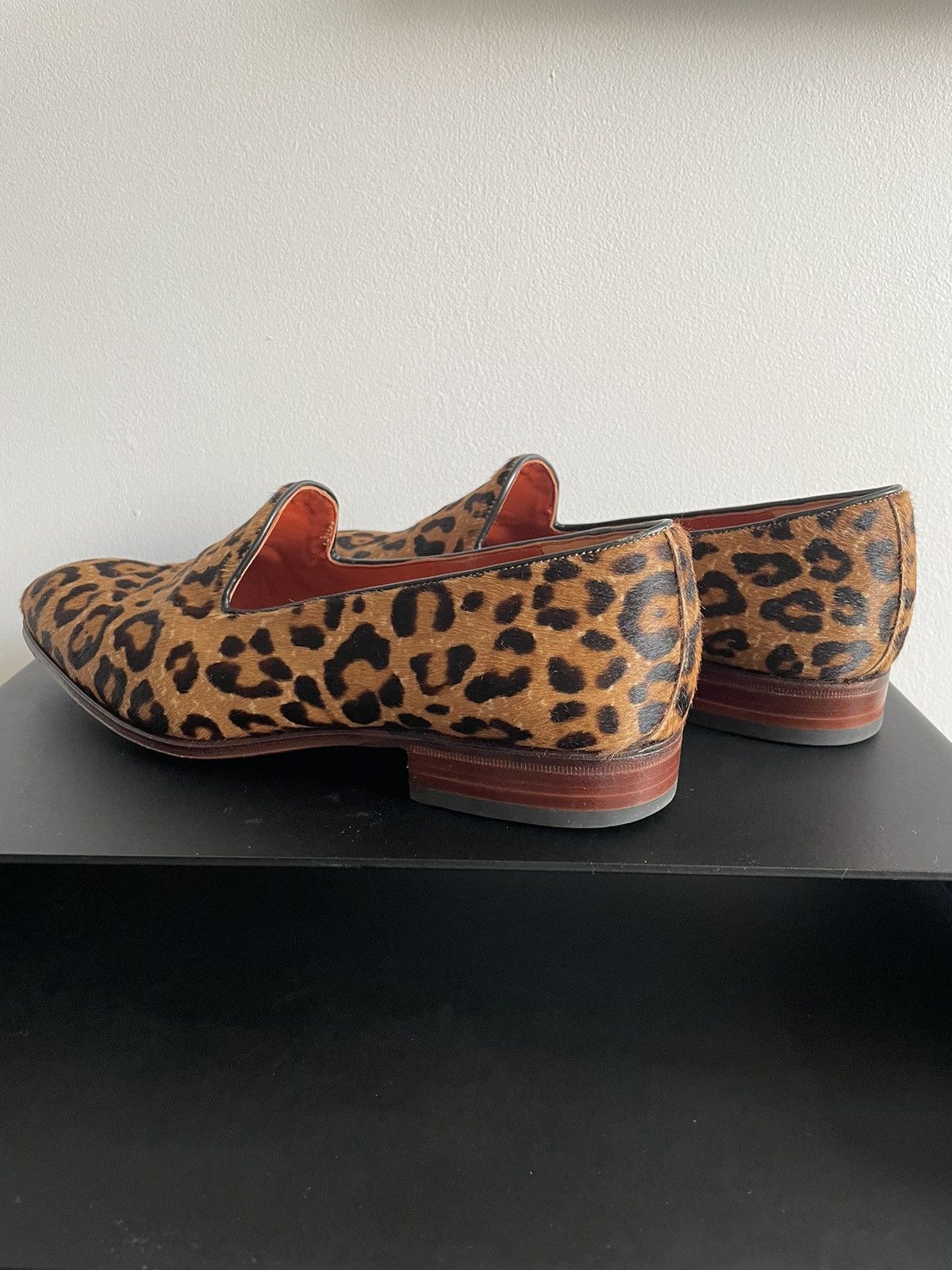 Carmina Carmina Slippers 1663 HILLS | leopard pony calf loafers Size US 7.5 / IT 37.5 - 4 Thumbnail
