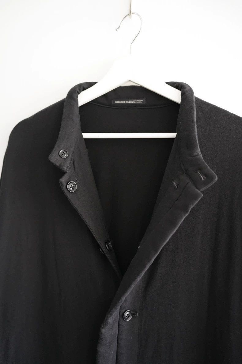 Yohji Yamamoto Yohji Yamamoto Yohji Yamamoto Black Double Layer Coat Size US M / EU 48-50 / 2 - 4 Thumbnail