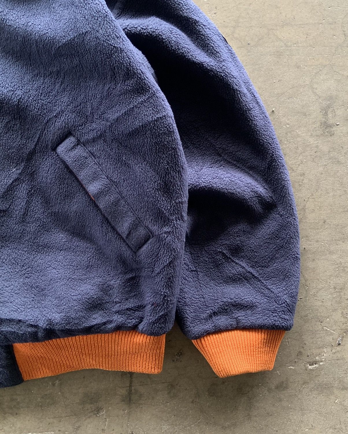 If Six Was Nine × Japanese Brand × Le Grande Bleu (L.G.B.) 1990s Lupo Di Mare Sina Cova Reversible Flight Bomber Jacket Size US M / EU 48-50 / 2 - 8 Thumbnail