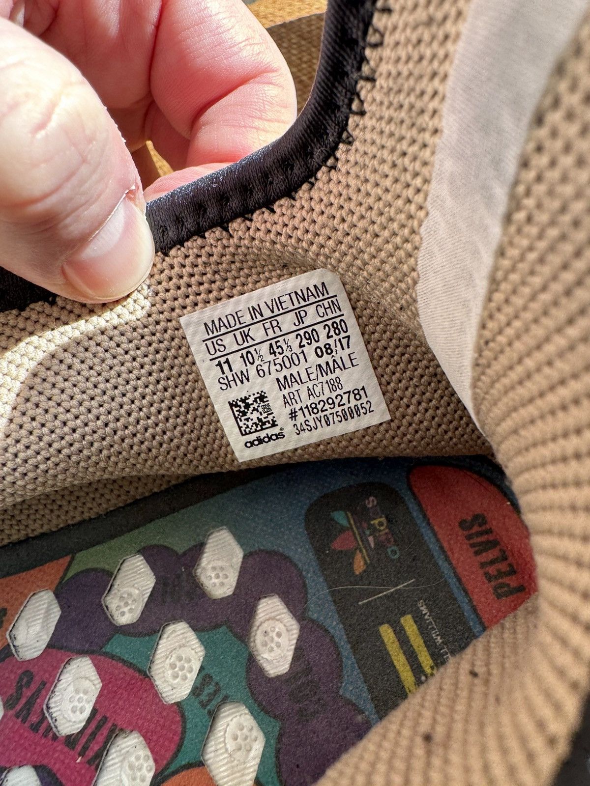 Adidas × Pharrell Pharrell x NMD Human Race Trail 'Sun Glow' - Size 11 Size US 11 / EU 44 - 11 Thumbnail