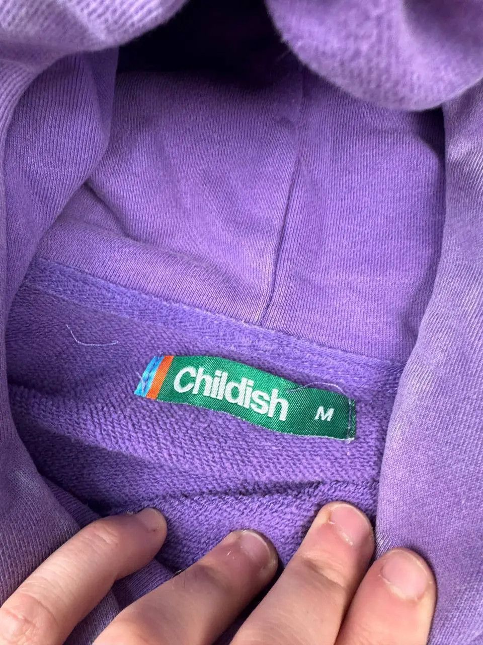 Vintage Childish Hoodie TGF Purple Lightning Racing Motors VIntage Size US M / EU 48-50 / 2 - 10 Thumbnail