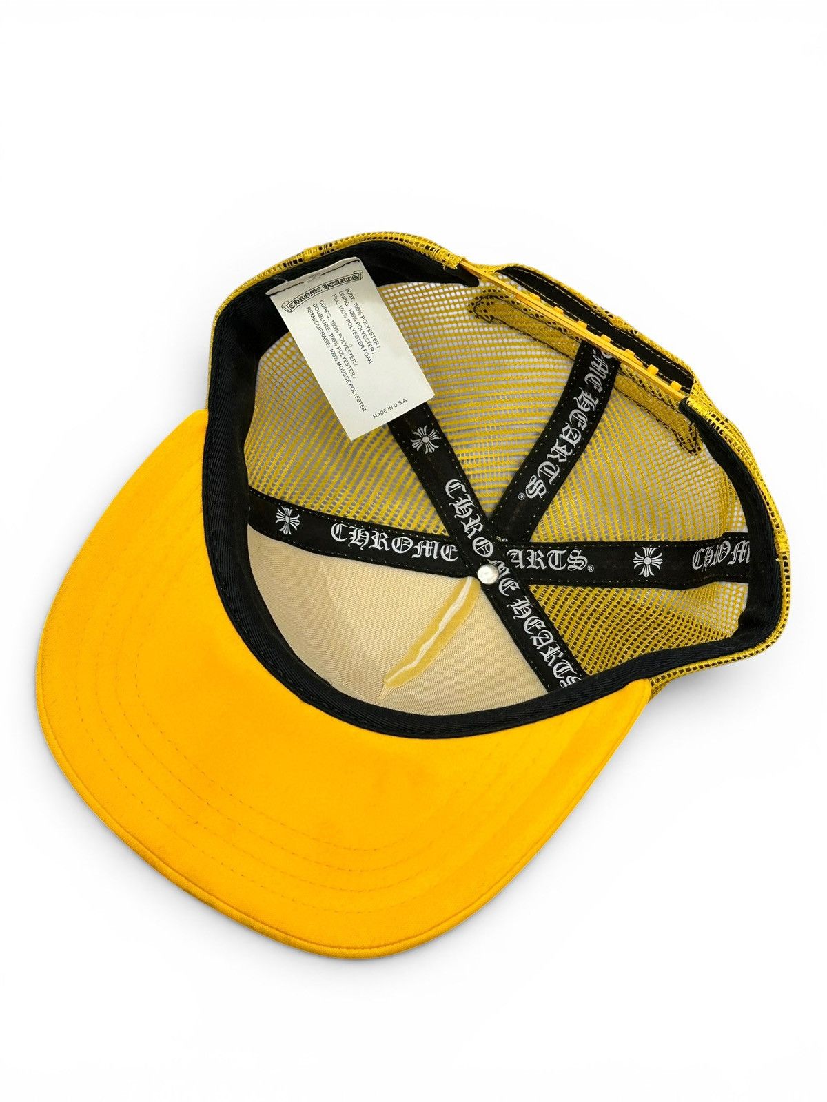 Chrome Hearts Chrome Hearts Yellow Camo Cemetery Cross Trucker Size ONE SIZE - 4 Thumbnail