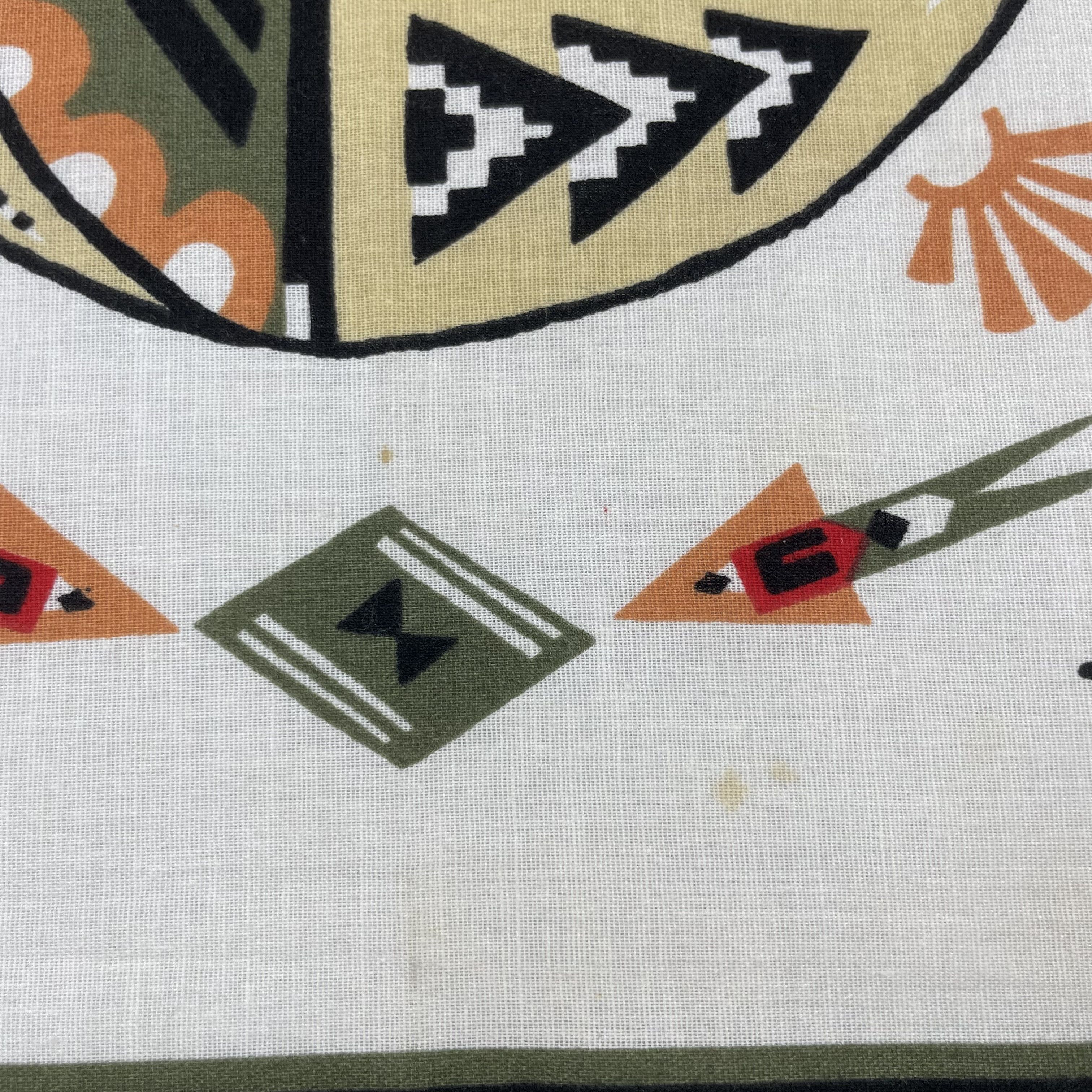 Vintage Vintage 90s Navajo Bandana Handkerrchief H123N Size ONE SIZE - 3 Thumbnail
