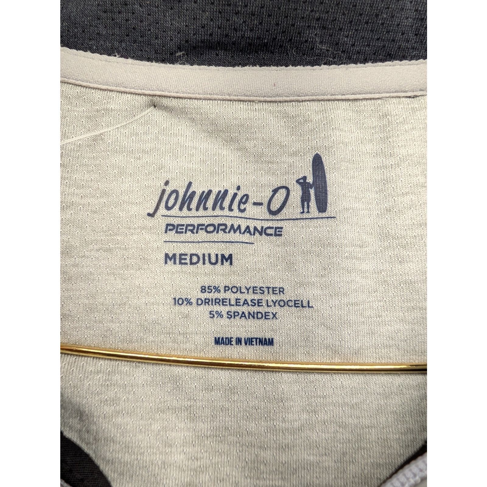 johnnie-O NWT Johnnie-O Men's Brewer Half Zip Performance Pullover Size US M / EU 48-50 / 2 - 4 Thumbnail