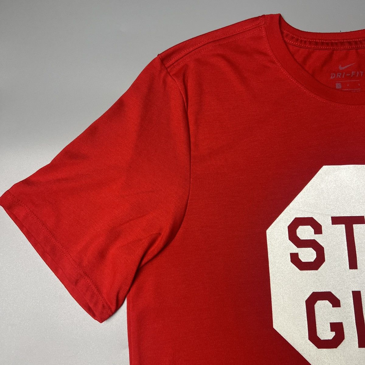 Nike × Undercover Nike x Undercover Lab Gyakusuo STOP GIRA reflective tee Size US L / EU 52-54 / 3 - 5 Thumbnail