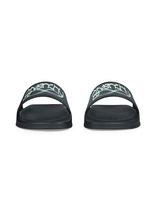 Givenchy o1srvl11e0724 Slide Sandals In Rubber in Black Size US 6 / EU 39 - 7 Thumbnail