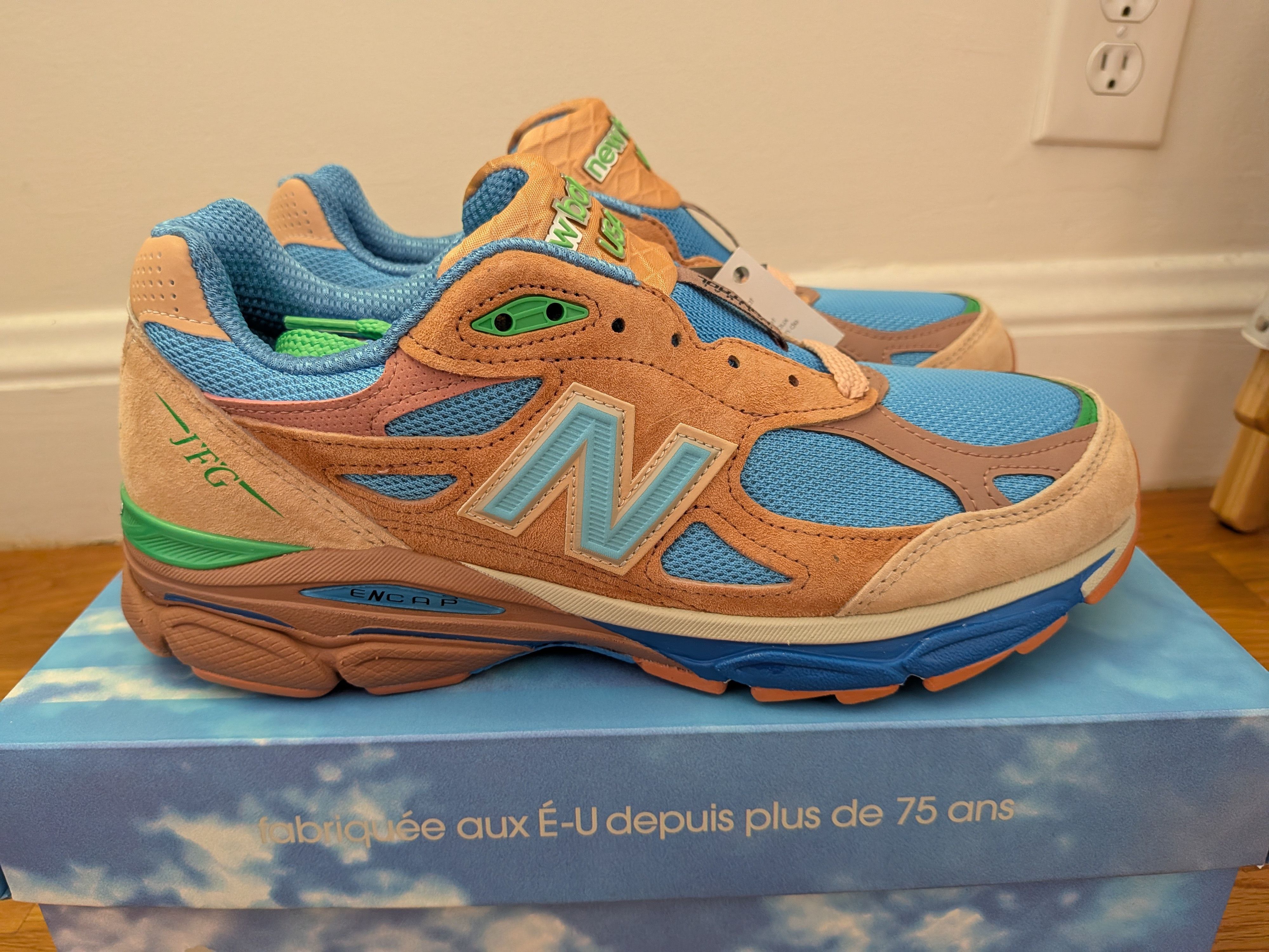 Joe Freshgoods × New Balance Joe Fresh Goods x New Balance 990v3 "Outside Clothes" Size US 8 / EU 41 - 4 Thumbnail