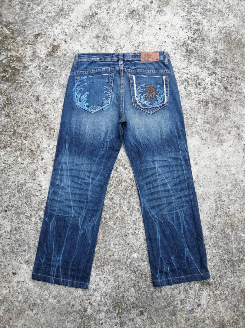Osaka Big Train Nice Design Embroidered Denim Jeans