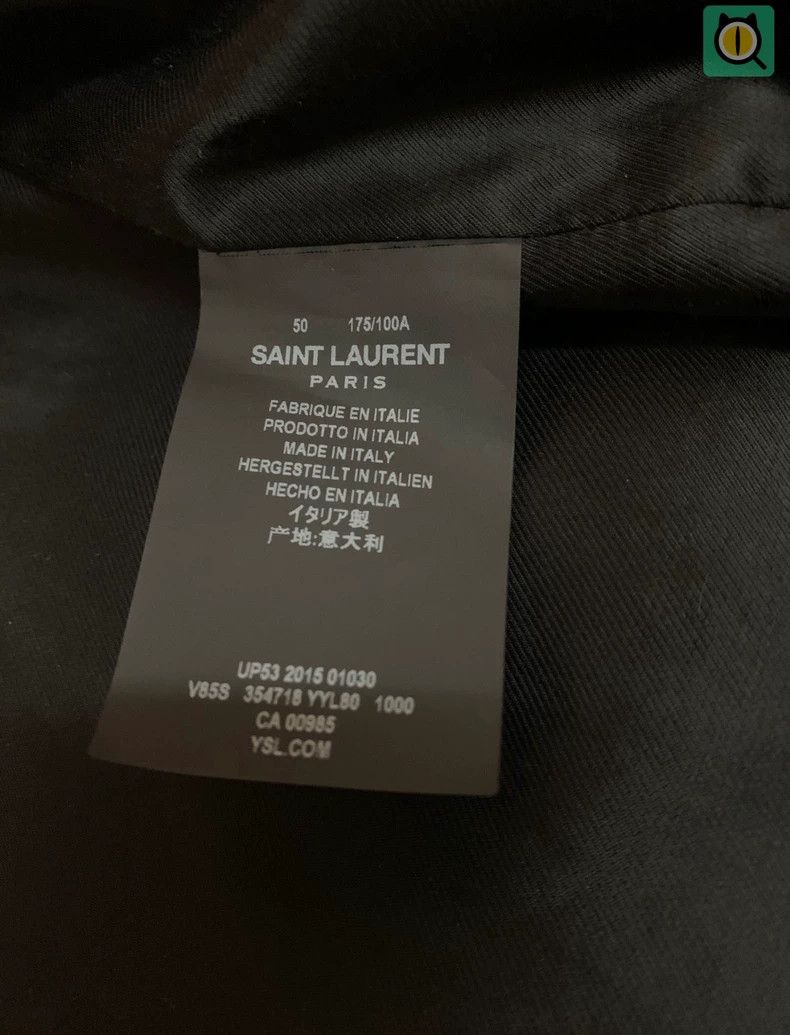 Saint Laurent Paris Saint Laurent Paris Teddy Jacket Size US M / EU 48-50 / 2 - 2 Thumbnail