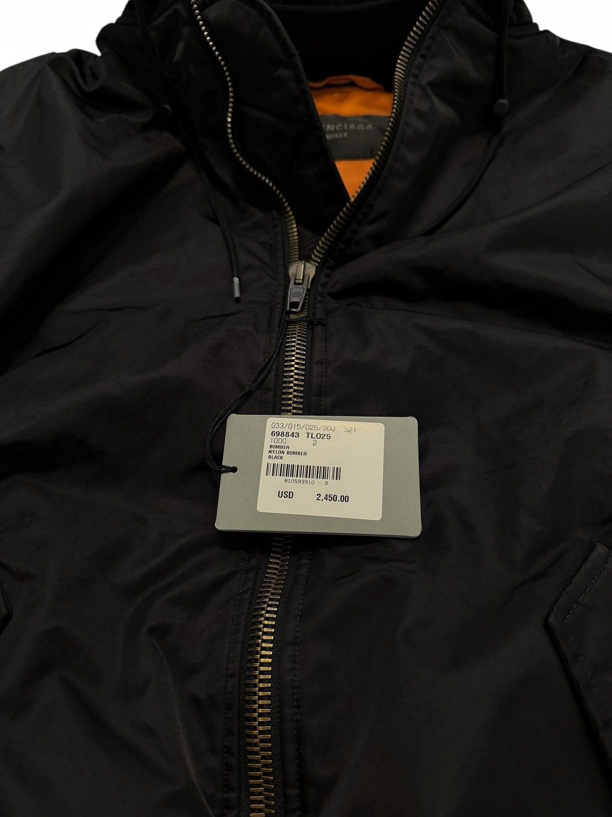 Balenciaga 3B Sports Icon Hooded LightBomber Size US M / EU 48-50 / 2 - 4 Thumbnail