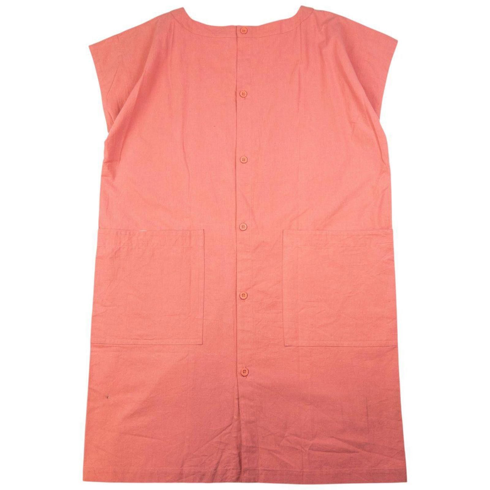 Issey Miyake Vintage Issey Miyake Kitchen Button Up Apron Dress Size S Size S / US 4 / IT 40 - 2 Thumbnail