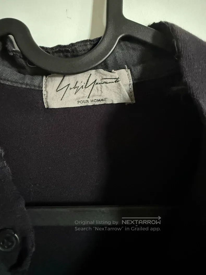 Yohji Yamamoto Yohji Yamamoto Long-Sleeved Crop Top Size US M / EU 48-50 / 2 - 7 Thumbnail