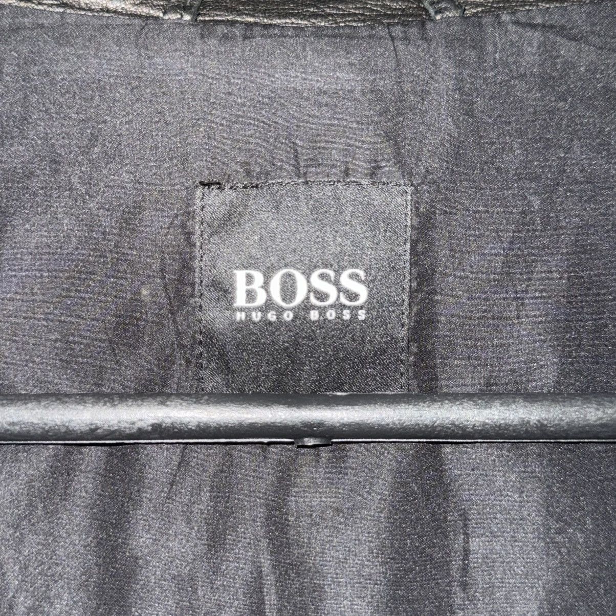 Hugo Boss Vintage 90s Hugo Boss Leather Jacket Coat Size US XL / EU 56 / 4 - 20 Thumbnail
