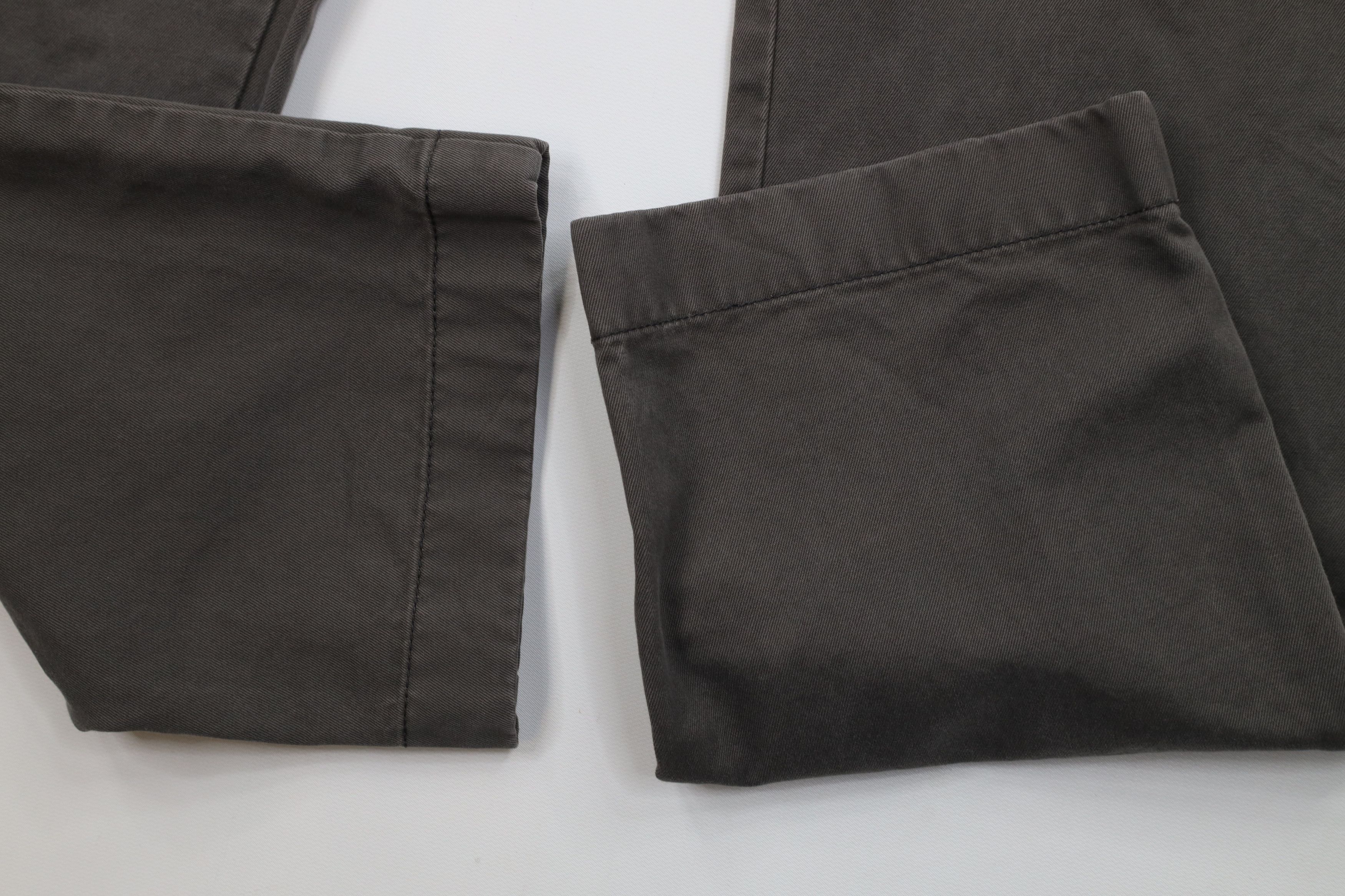 J.Crew Vintage Y2K J Crew 770 Straight Leg Chino Pants Gray Cotton Size US 35 - 5 Thumbnail