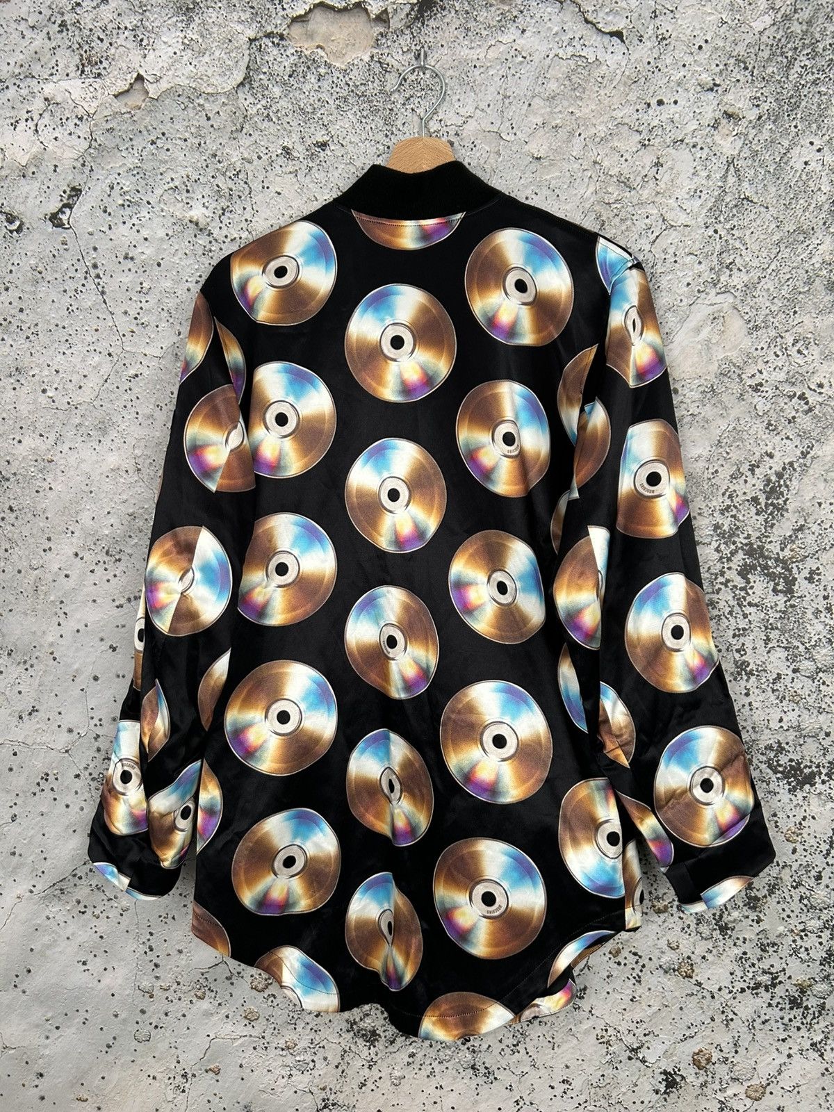 H&M × Moschino H&M x Moschino CDs Vinyls Jacket Avant Garde Designer Size S / US 4 / IT 40 - 4 Thumbnail