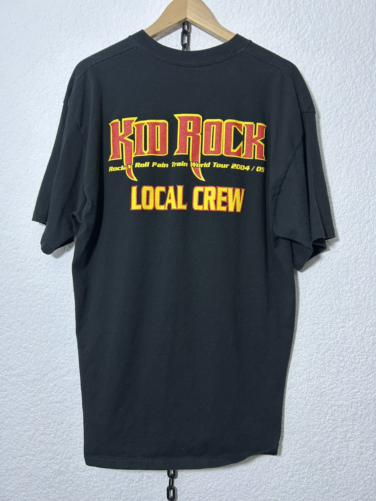 Band Tees 2004/05’ Kid Rock Crew Rock n’ Roll Pain Train World Tour Size US XL / EU 56 / 4 - 1 Thumbnail