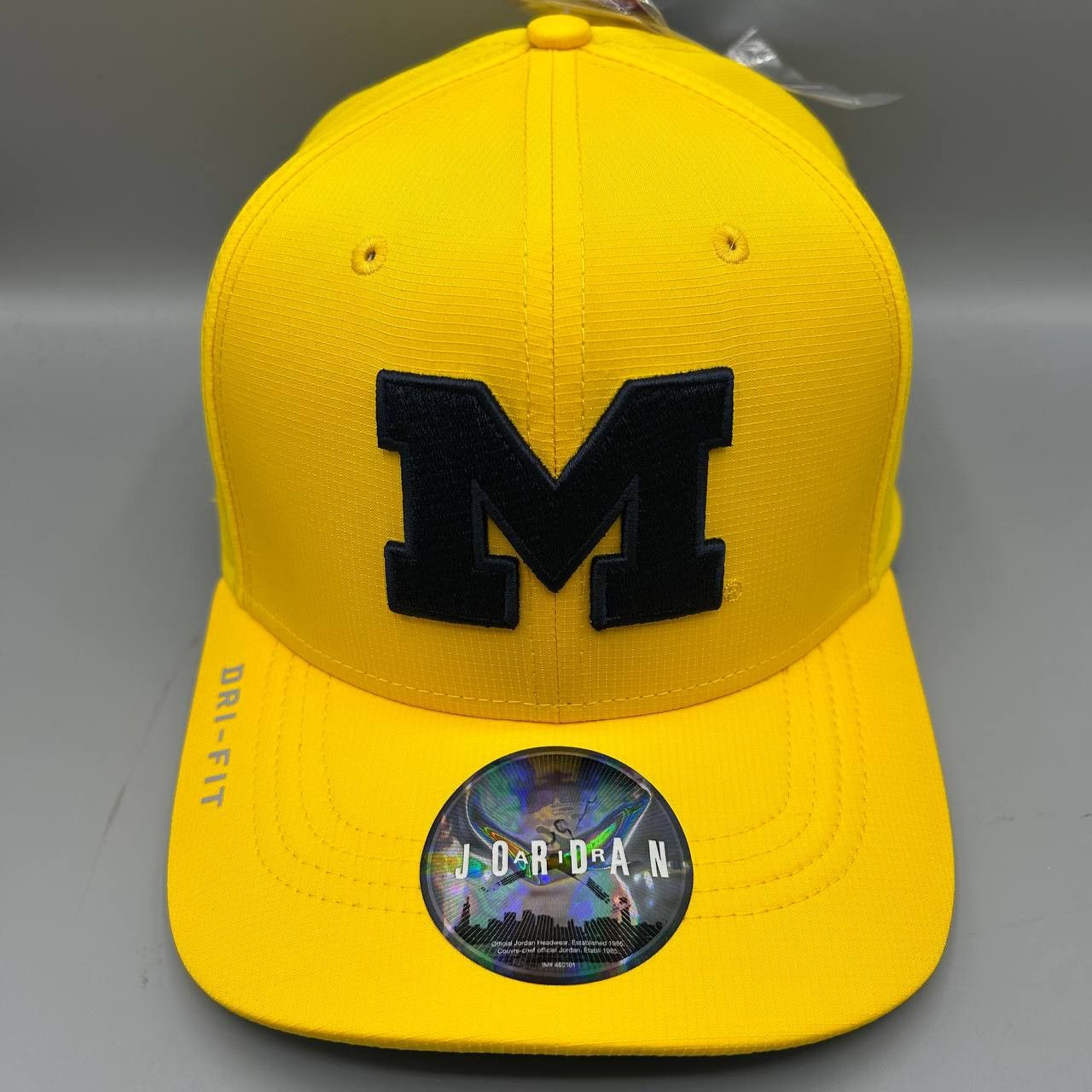 Jordan Brand Jordan x Michigan Wolverines Dri-Fit Hat M-L Stretch Fitted Size ONE SIZE - 1 Thumbnail