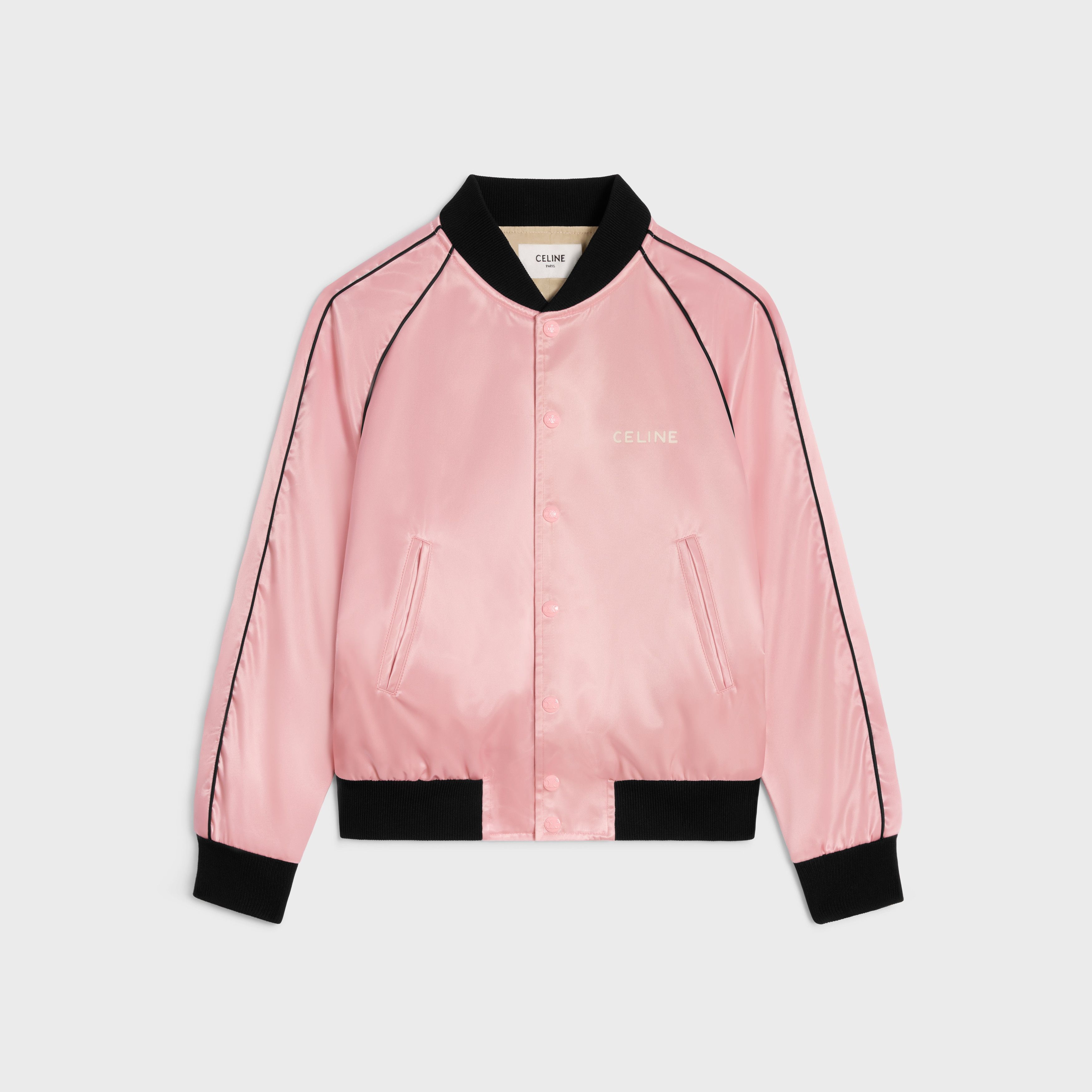 Celine o1w1db10925 2W79B048S Teddy Jacket in Pink Size M / US 6-8 / IT 42-44 - 1 Thumbnail