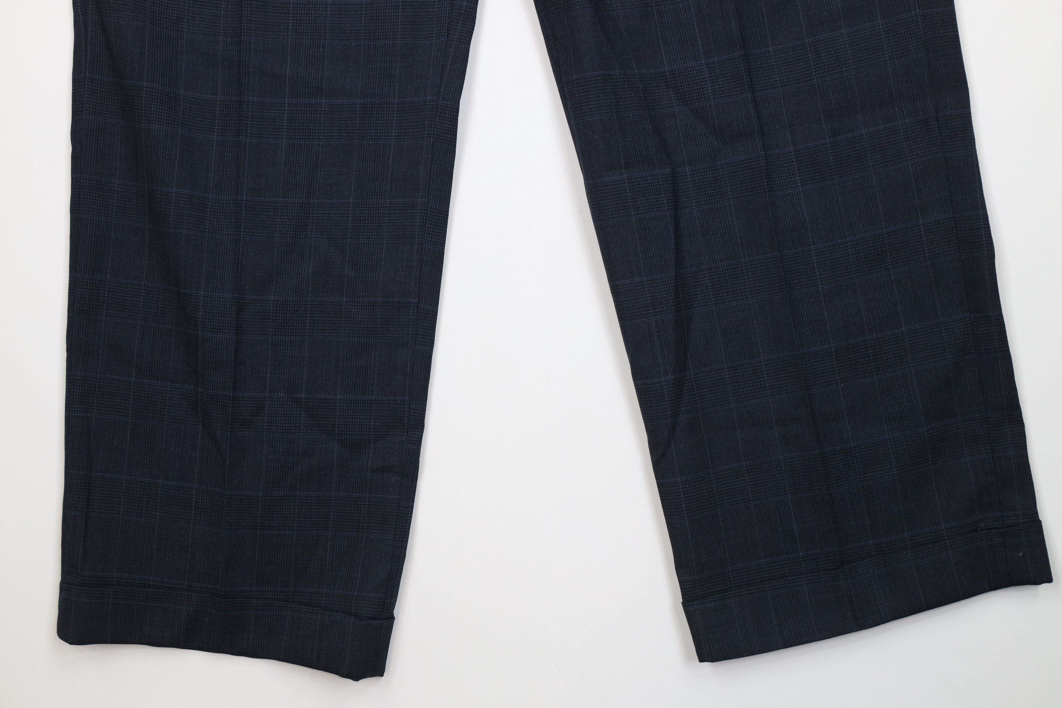 Vintage Vintage 70s Streetwear Wide Leg Chino Pants Plaid USA Size US 36 / EU 52 - 4 Thumbnail