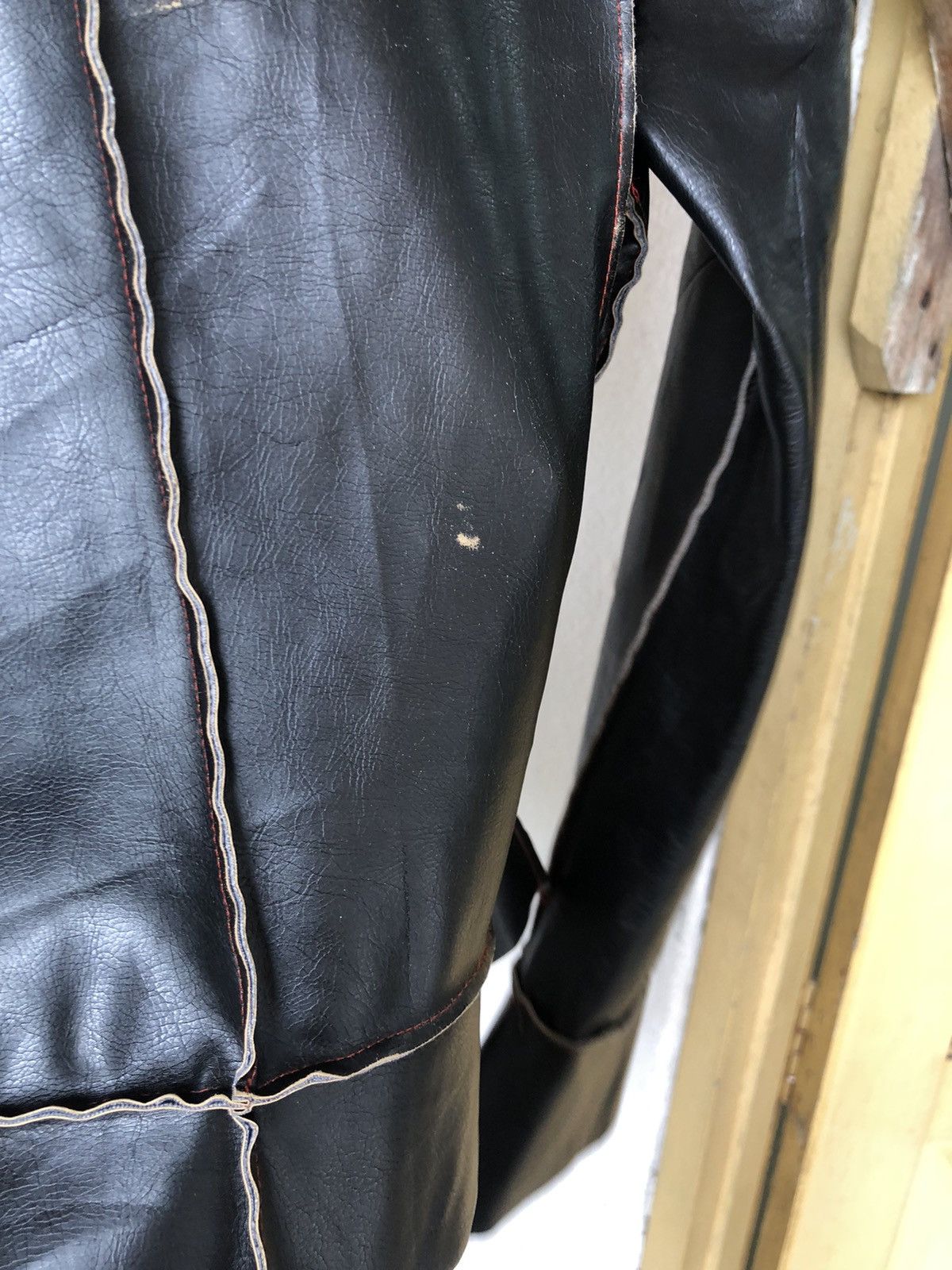 Japanese Brand Rare❗️Wooxoom Bondage Punk Pvc Jacket If Six Was Nine Size M / US 6-8 / IT 42-44 - 11 Thumbnail