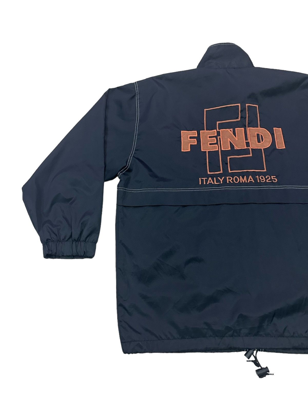 Fendi FENDI PELLICCE MODA PRONTA BIG LOGO EMBROIDERY JACKET Size US XXL / EU 58 / 5 - 7 Thumbnail