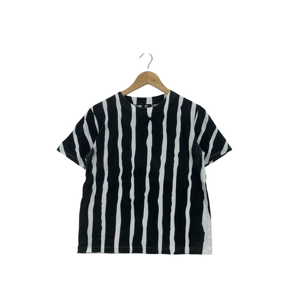 Paul Smith PAUL SMITH COLLECTION Prison Striped Design Polo Tee Shirt Size US S / EU 44-46 / 1 - 1 Thumbnail