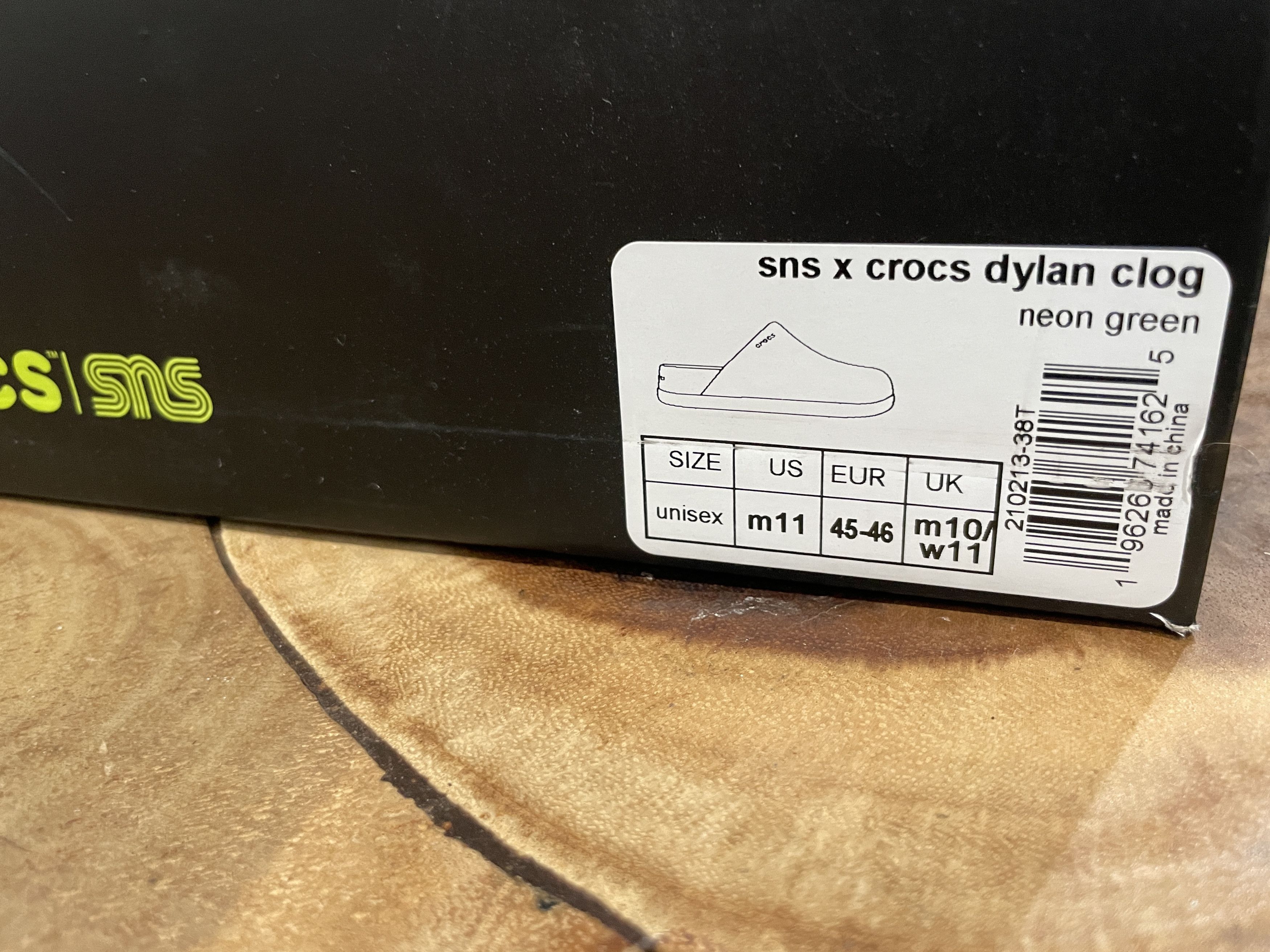 Crocs SNS x Crocs Dylan Clog Neon Green Multi sz 11 Size US 11 / EU 44 - 5 Thumbnail