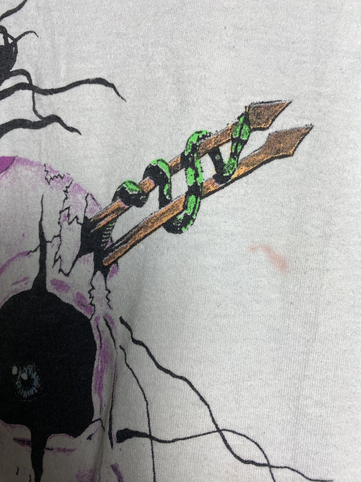 Band Tees Vintage Alice Cooper Trash Double Sided Tee Brockum Large Size US L / EU 52-54 / 3 - 7 Thumbnail