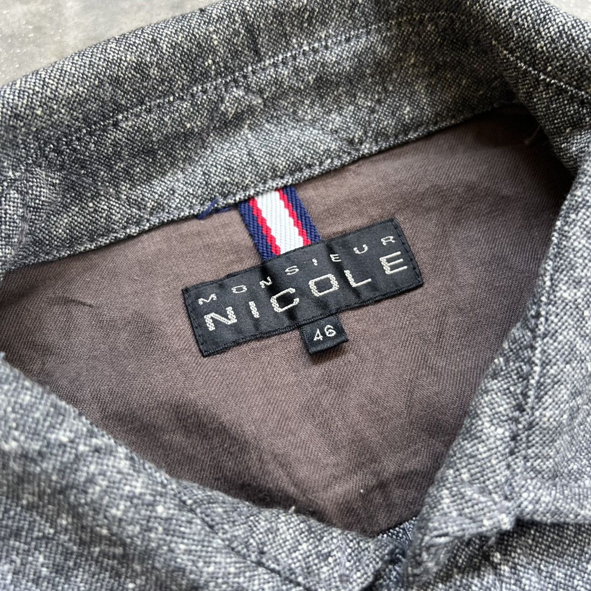 Nicole Club 2000s Nicole Club Vkei Style Outer Wool Button up Jacket Size US M / EU 48-50 / 2 - 5 Thumbnail