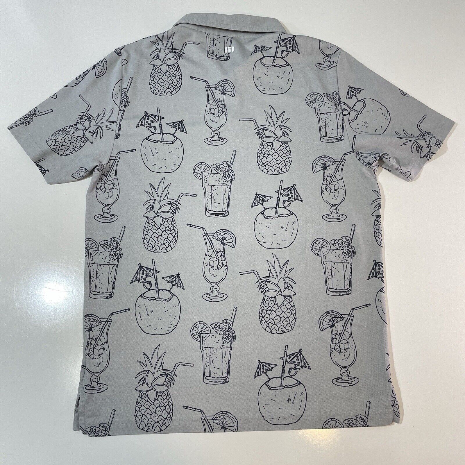 TravisMathew Travis Mathew Men’s Polo Shirt Cocktail Golf Pima Cotton M Size US M / EU 48-50 / 2 - 7 Thumbnail
