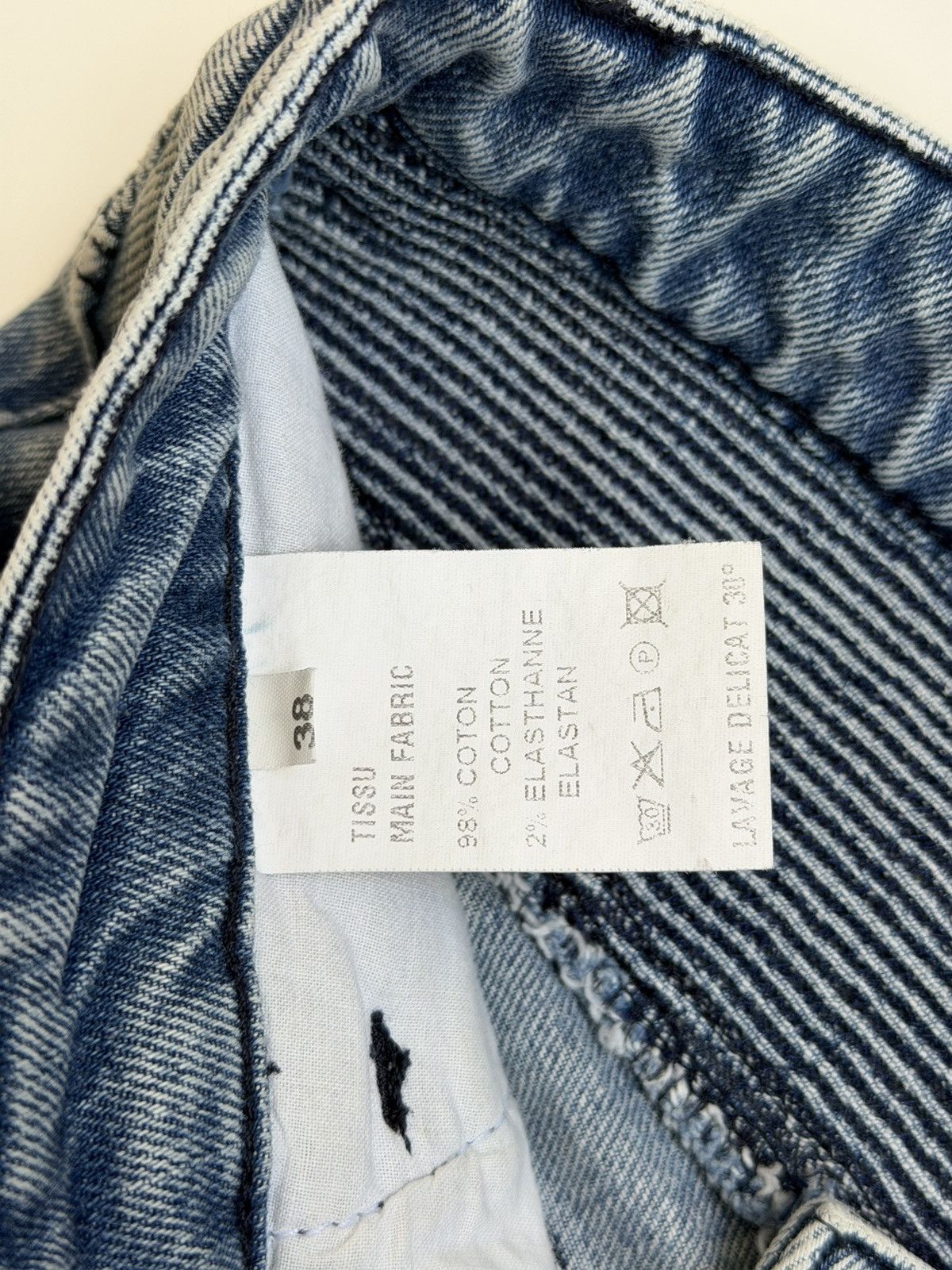 Balmain BALMAIN Decarnin SS 2009 Biker Denim Distressed Shorts jeans Size 28" / US 6 / IT 42 - 10 Thumbnail