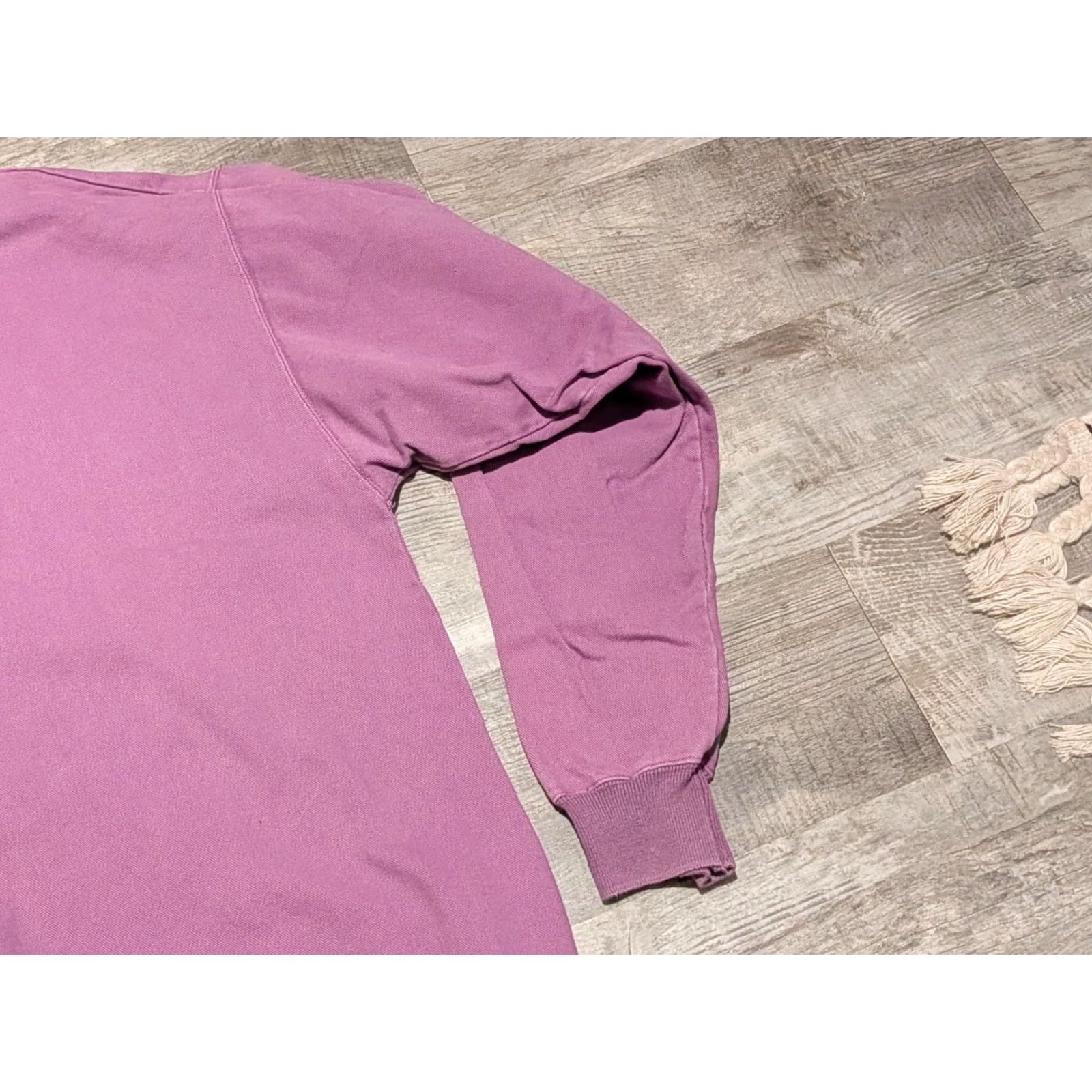 Disney VINTAGE Disney Minnie Mouse Sweatshirt Pullover Womens L/XL Collared Purple 90s Logo Embroidered Knit Pullover Shirt Size L / US 10 / IT 46 - 5 Thumbnail