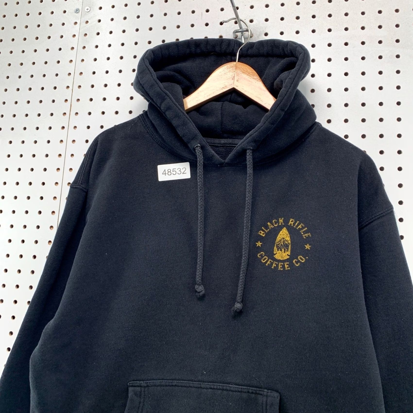 CO VINTAGE is not applicable here. Black Rifle Coffee Co Hoodie Mens M Black Logo Pullover Size US M / EU 48-50 / 2 - 6 Thumbnail